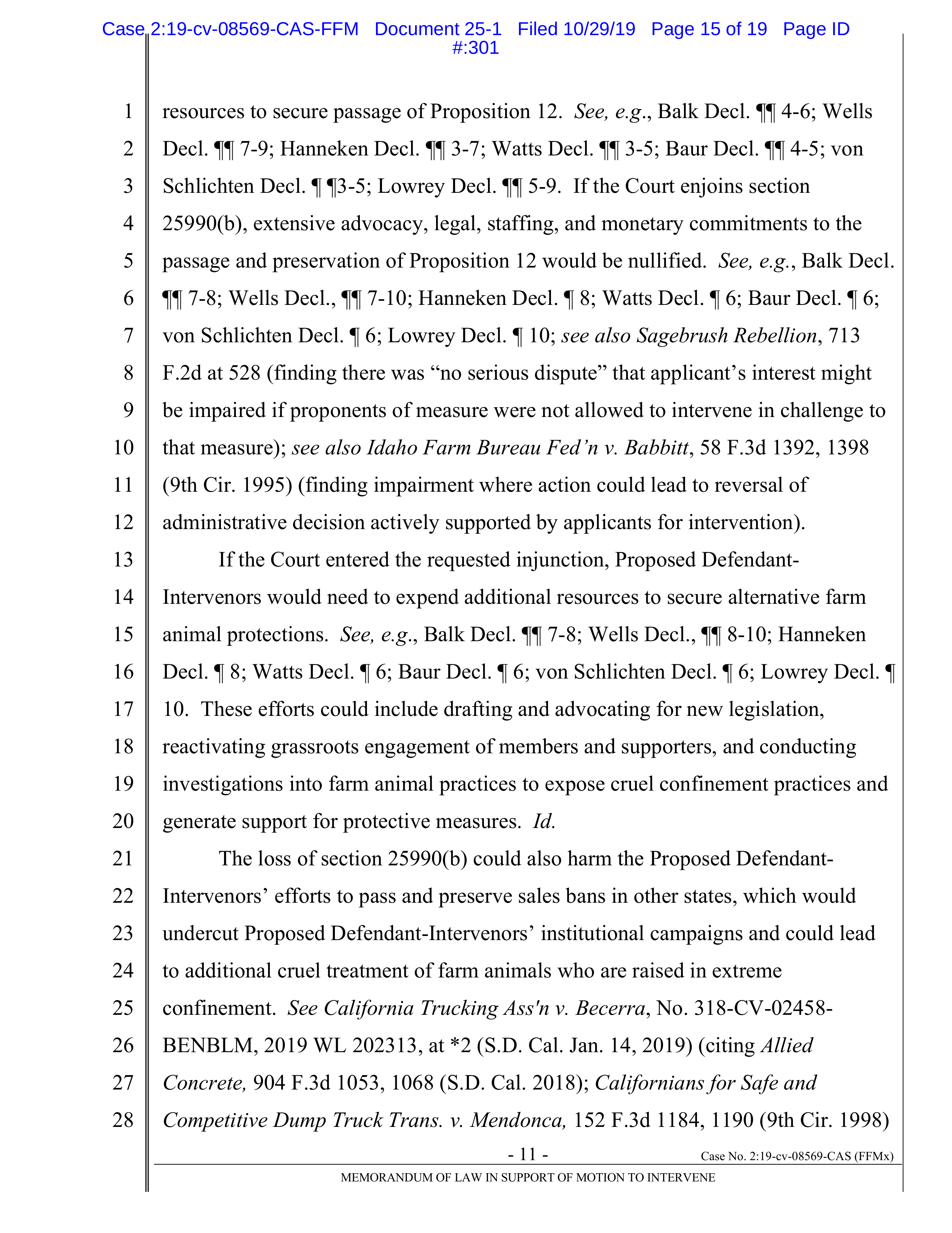 Tyson Foods Proposal  — page 95