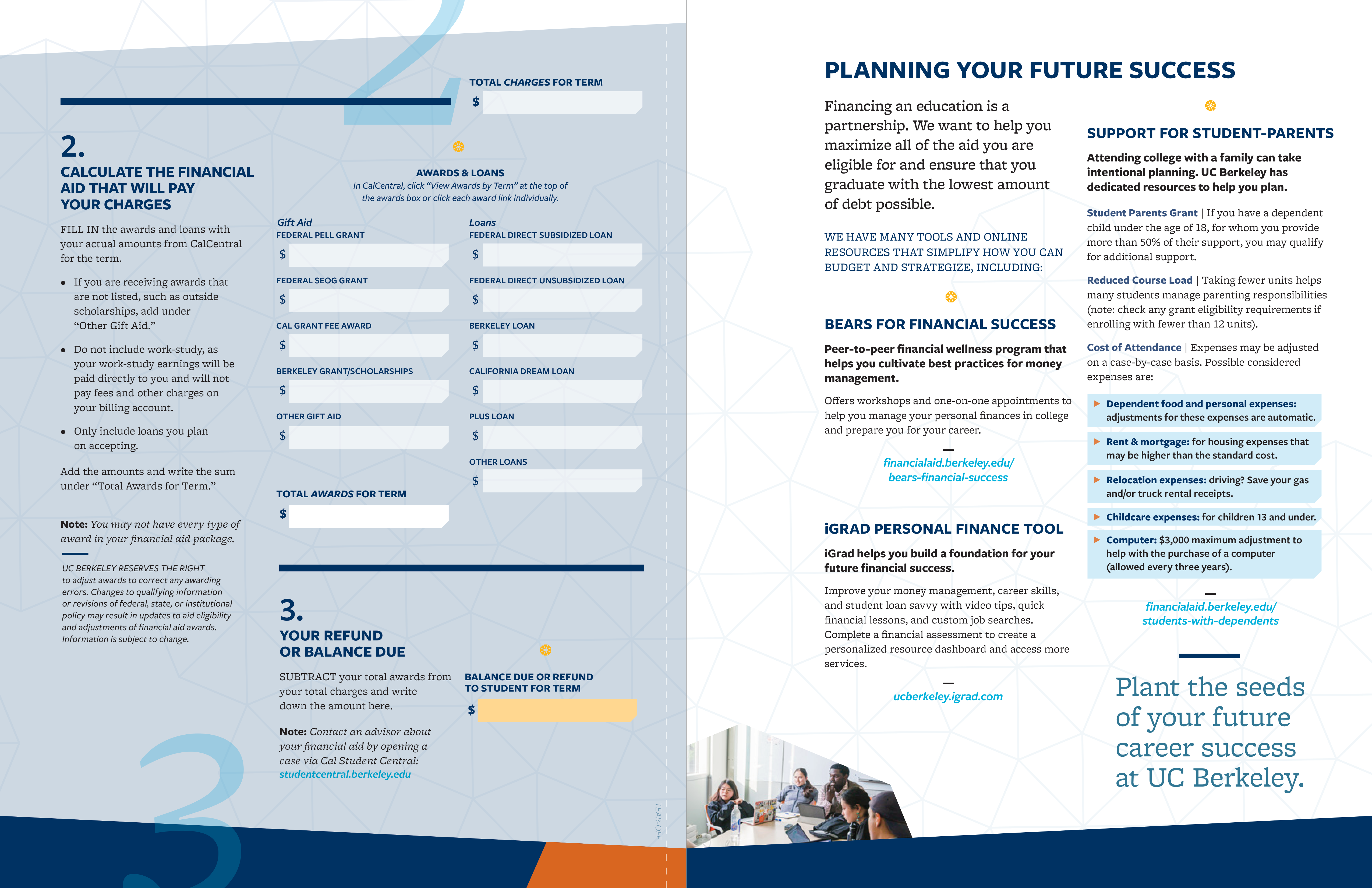 UC Berkeley Funding Your Future Navigation Guide — page 5