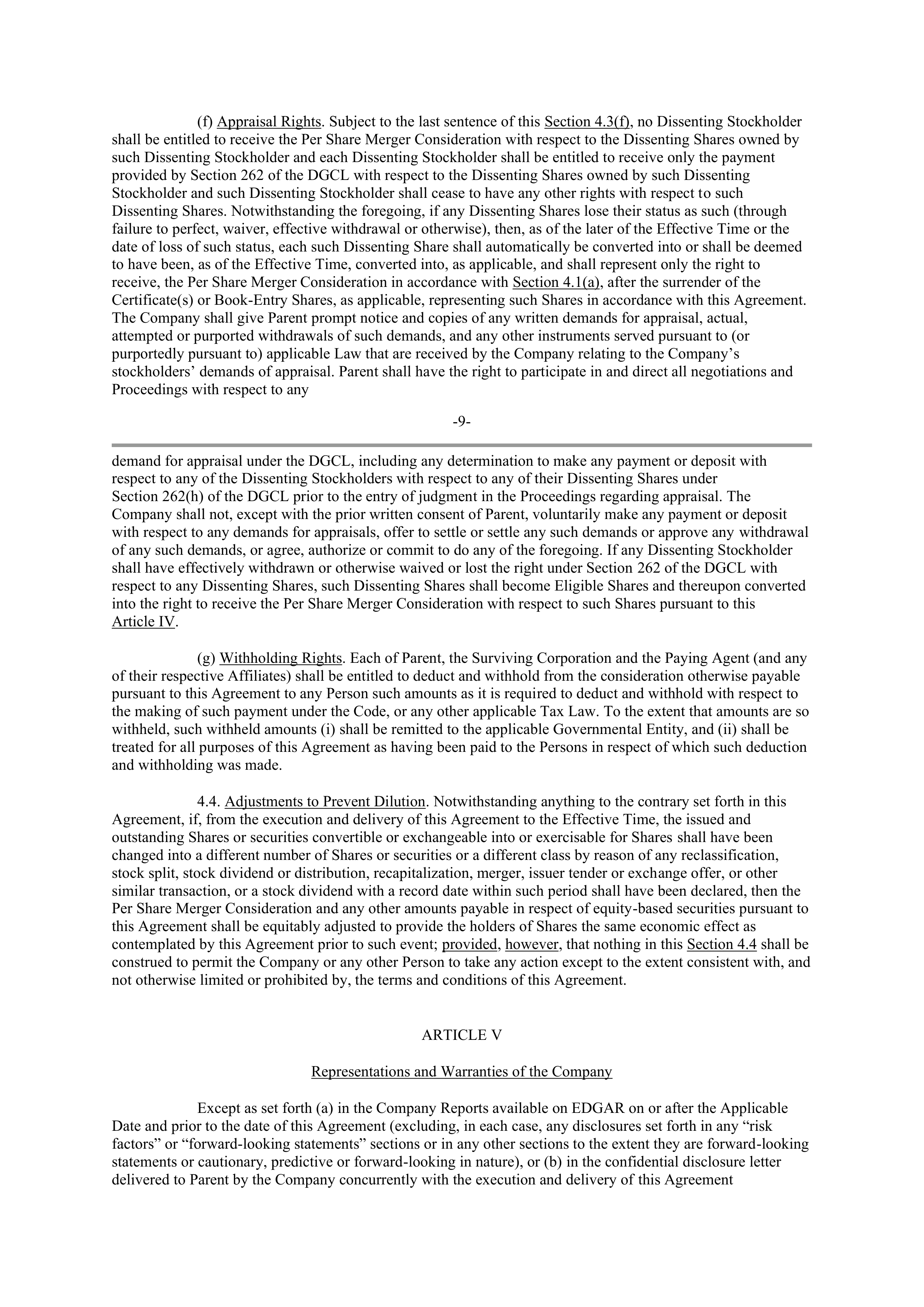 UNITEDHEALTH GROUP Merger Contractor — page 12
