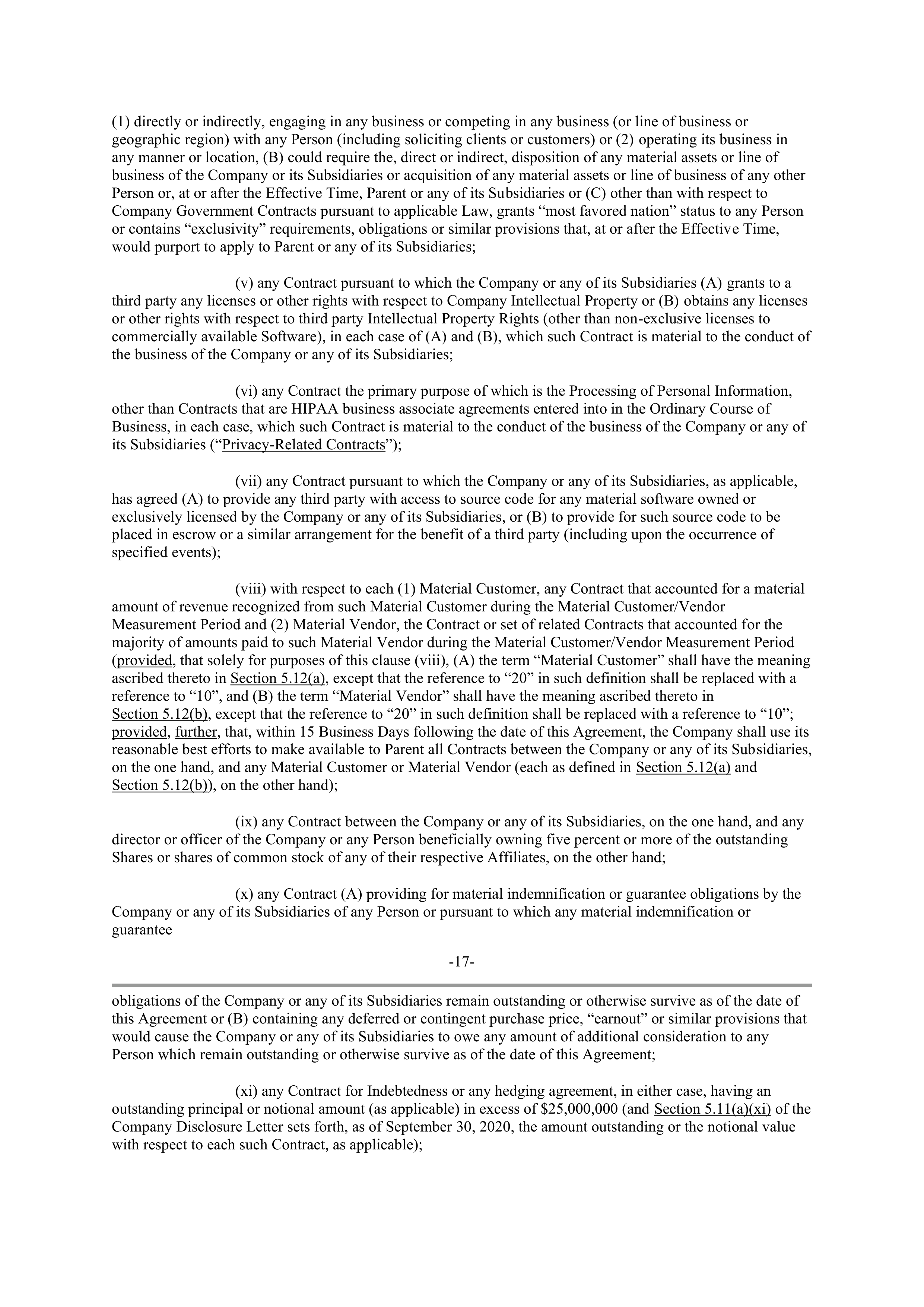 UNITEDHEALTH GROUP Merger Contractor — page 19