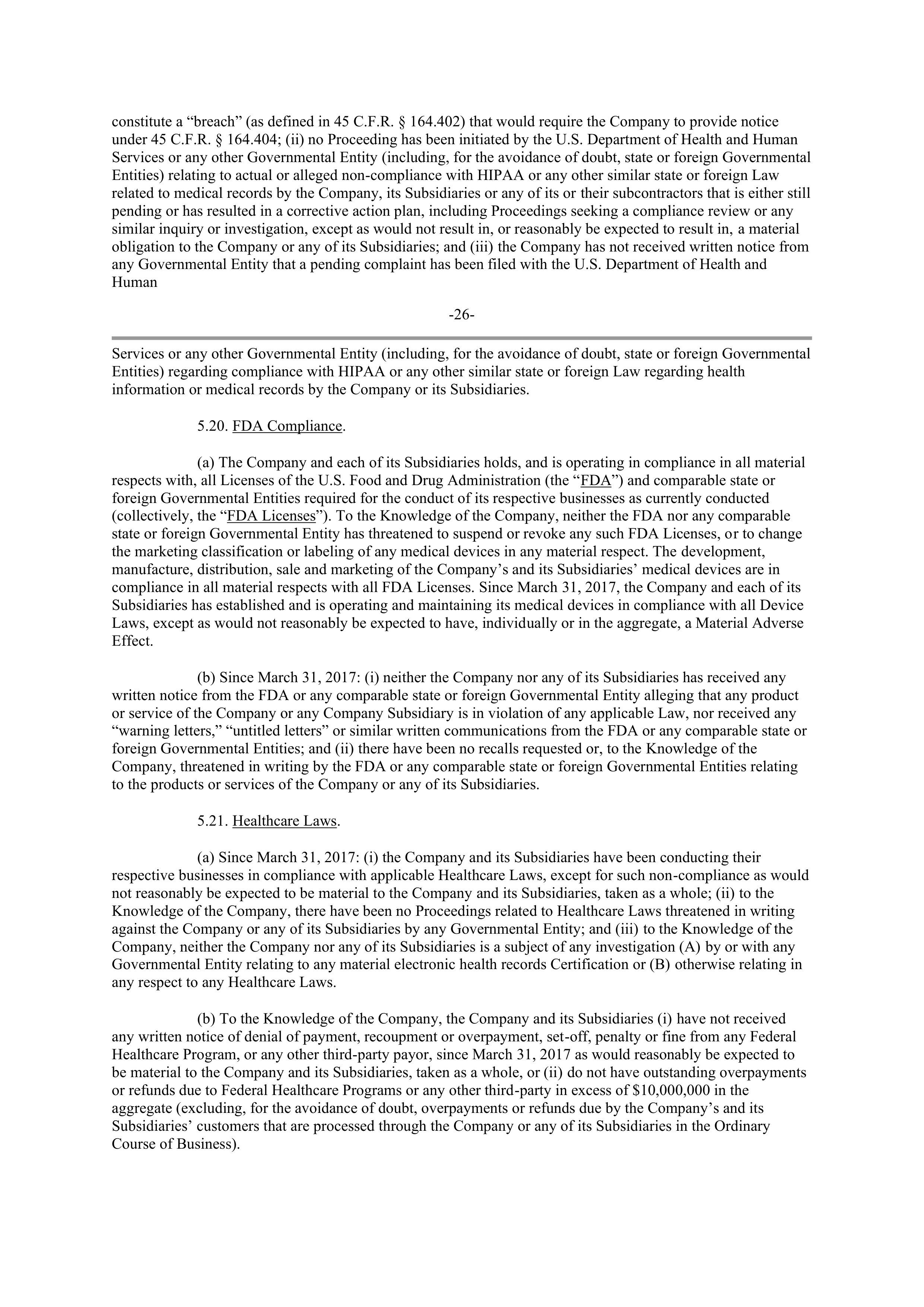 UNITEDHEALTH GROUP Merger Contractor — page 28