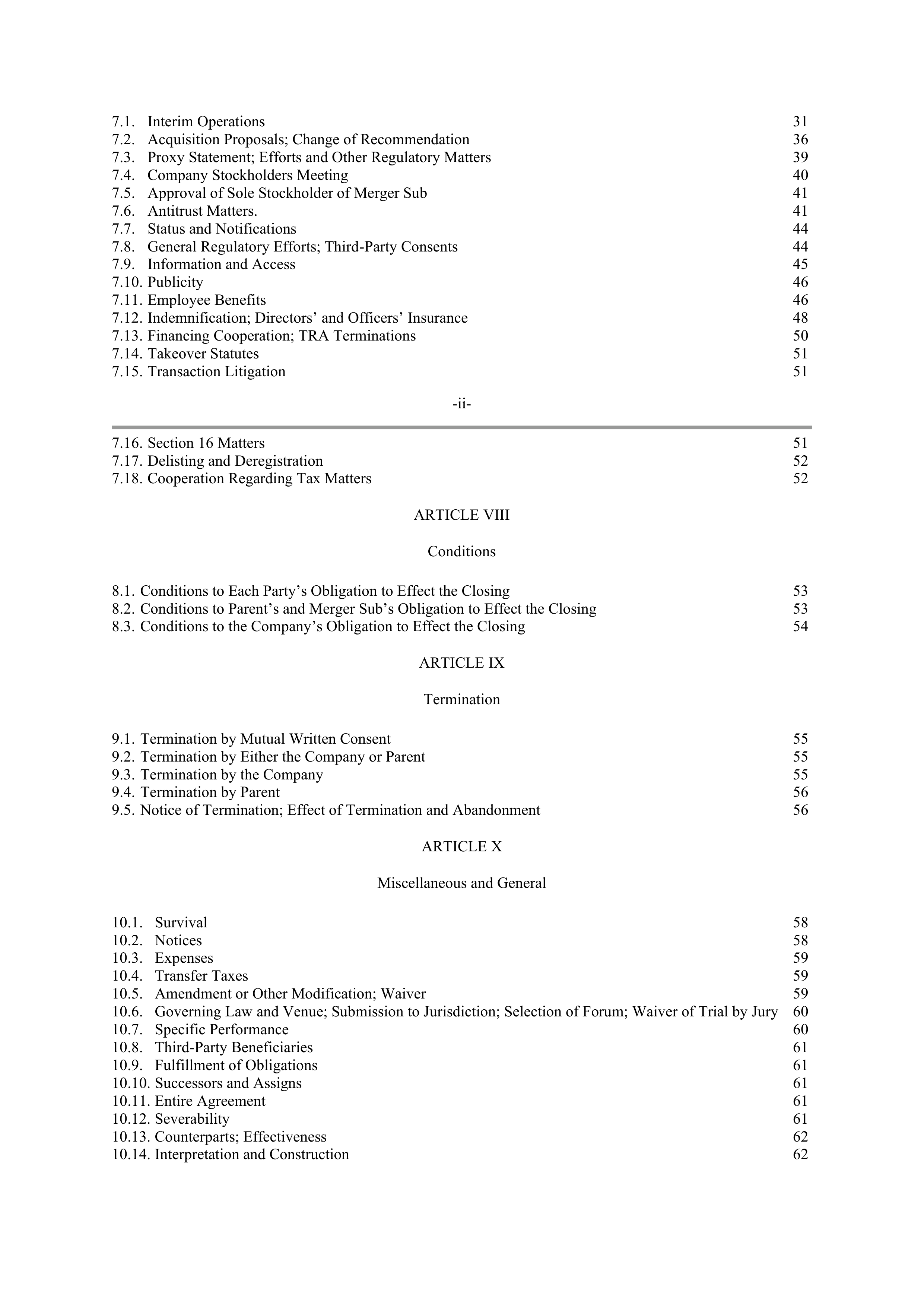 UNITEDHEALTH GROUP Merger Contractor — page 3