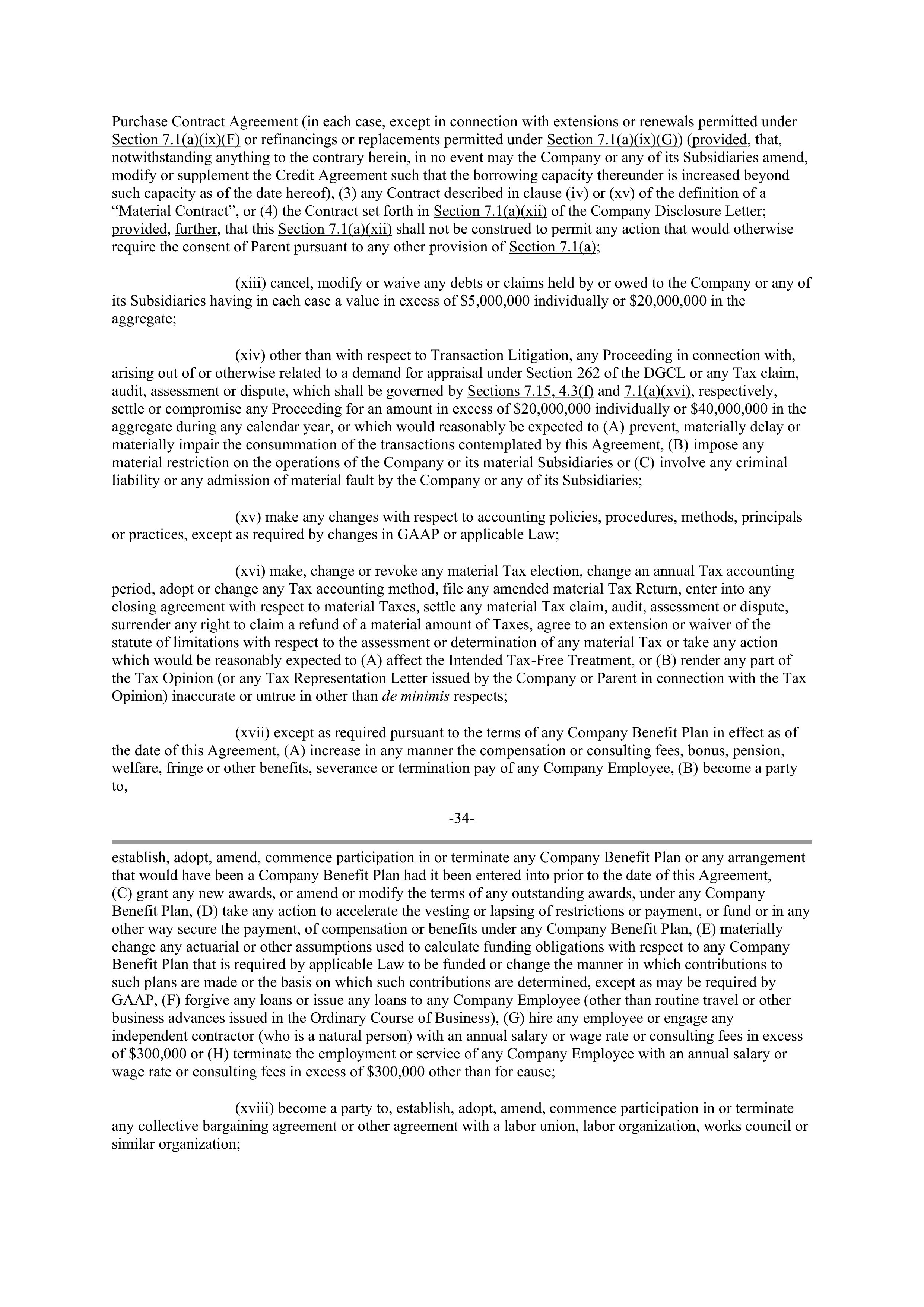 UNITEDHEALTH GROUP Merger Contractor — page 35