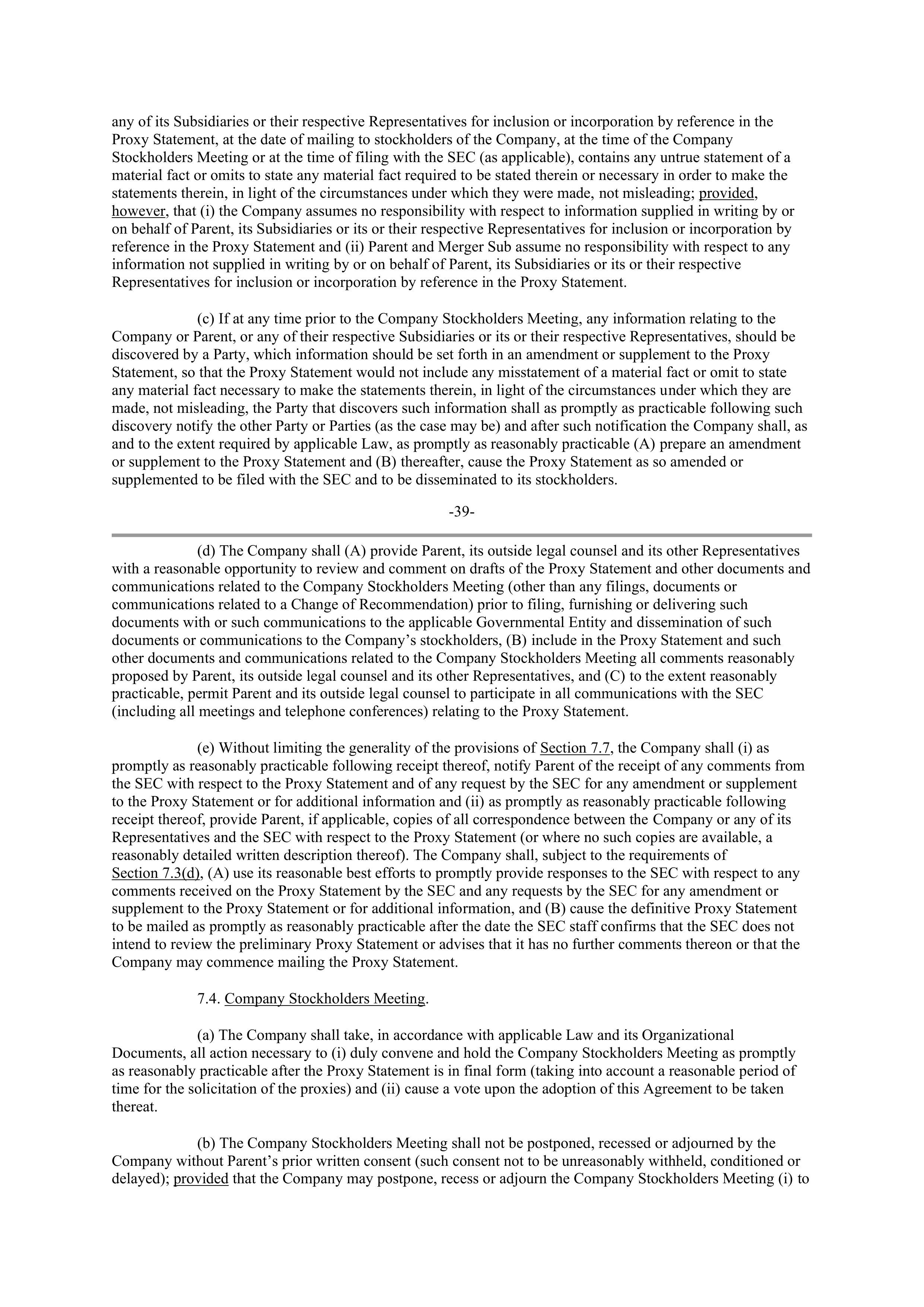 UNITEDHEALTH GROUP Merger Contractor — page 40