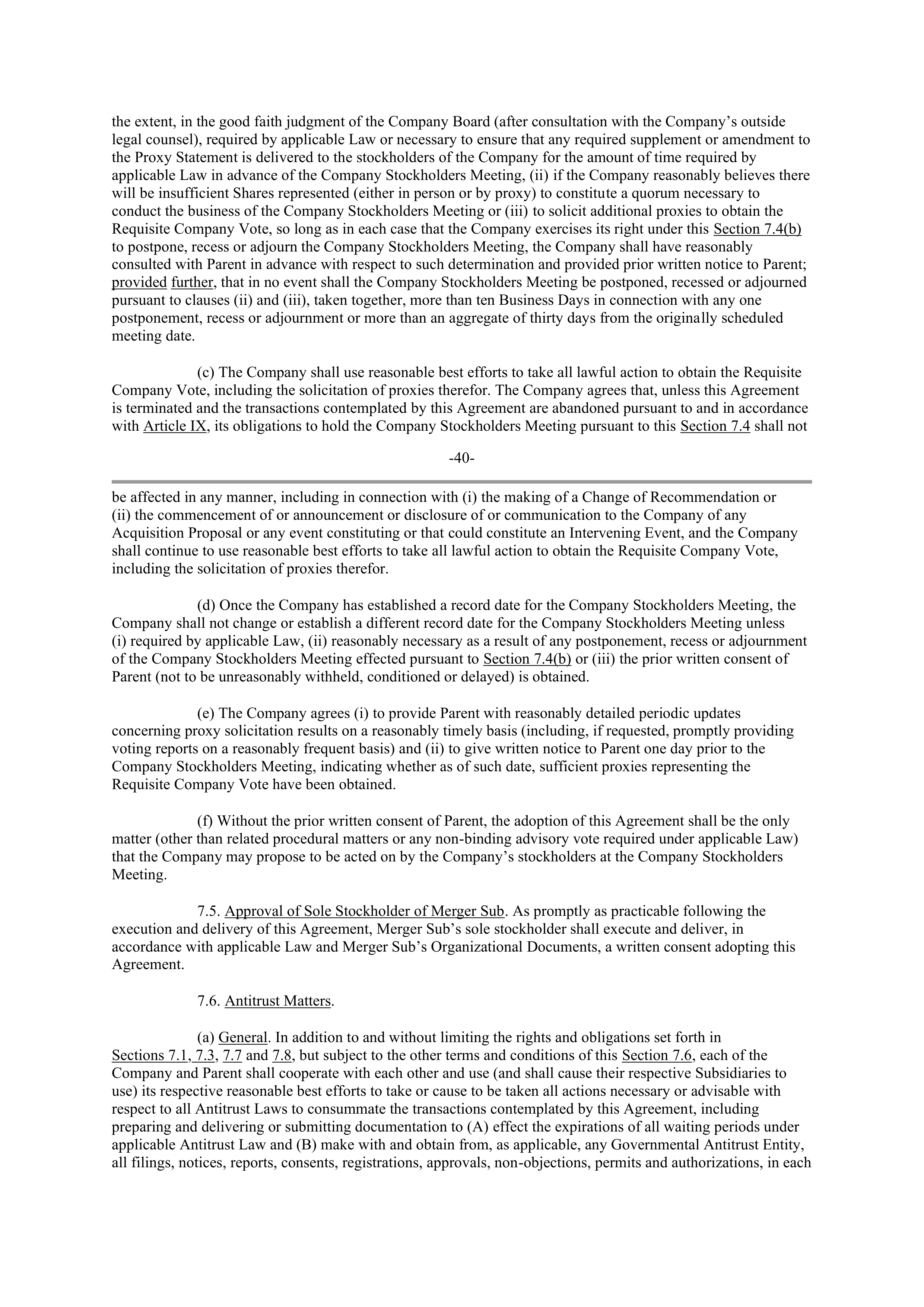 UNITEDHEALTH GROUP Merger Contractor — page 41