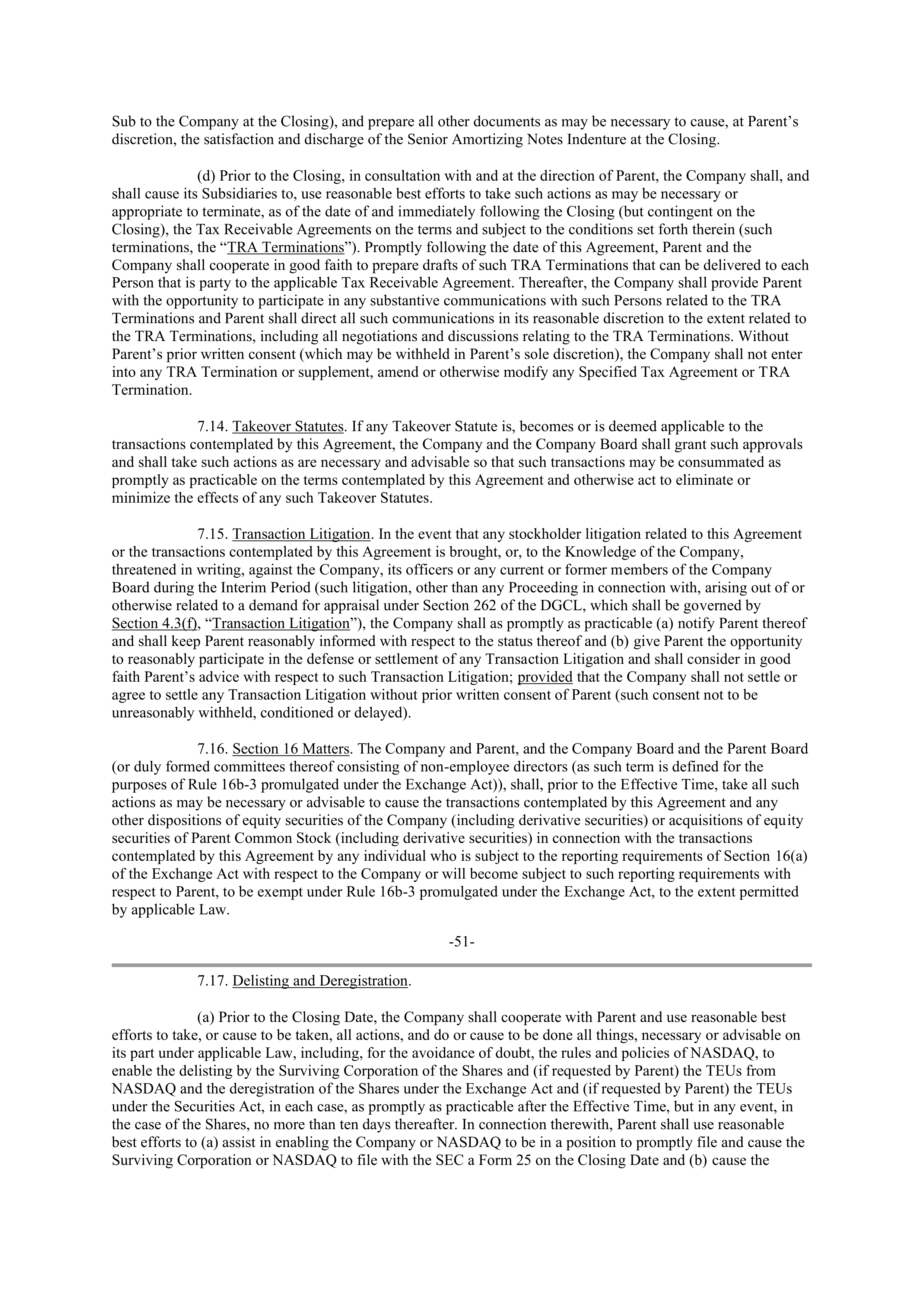 UNITEDHEALTH GROUP Merger Contractor — page 51