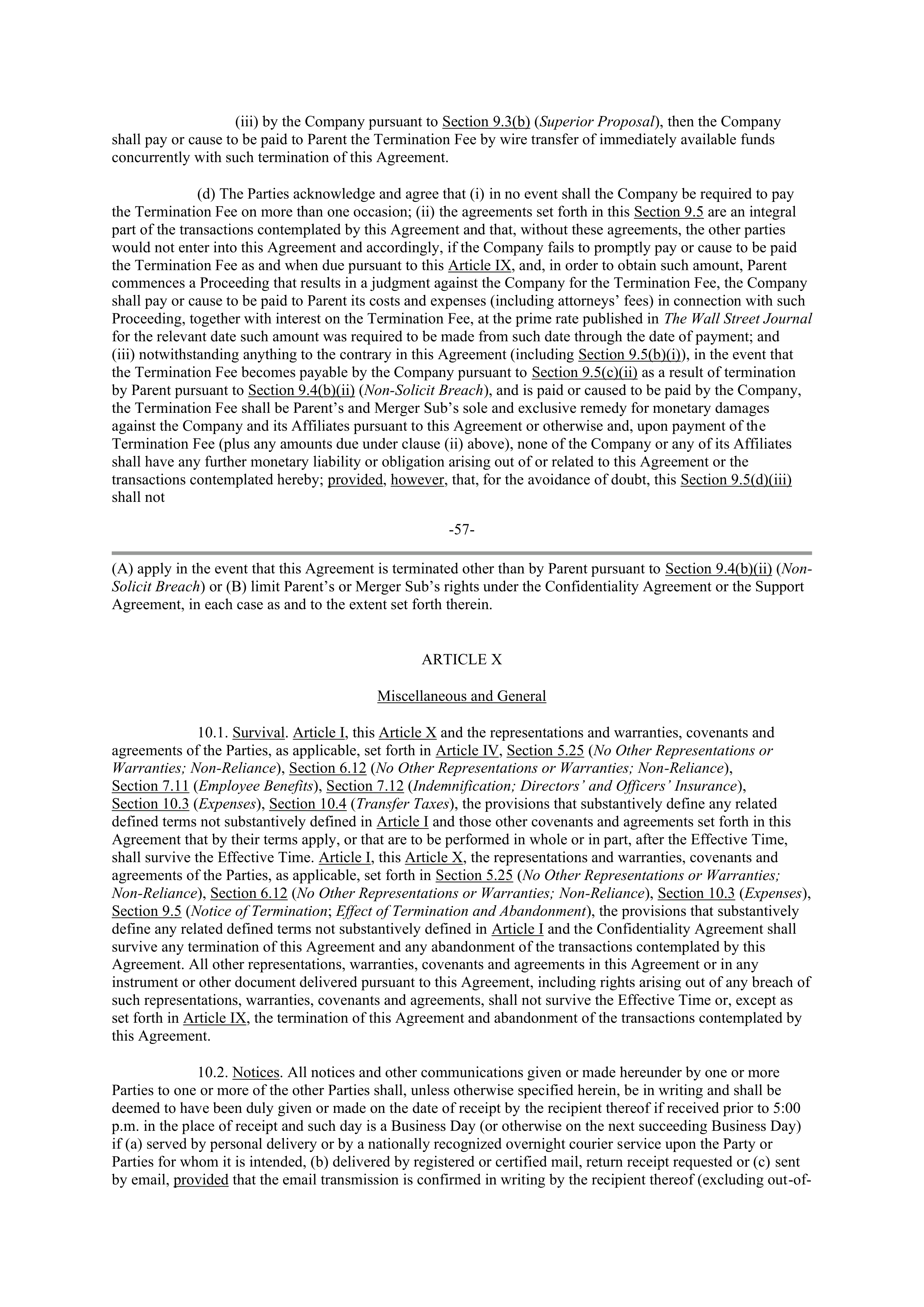 UNITEDHEALTH GROUP Merger Contractor — page 57