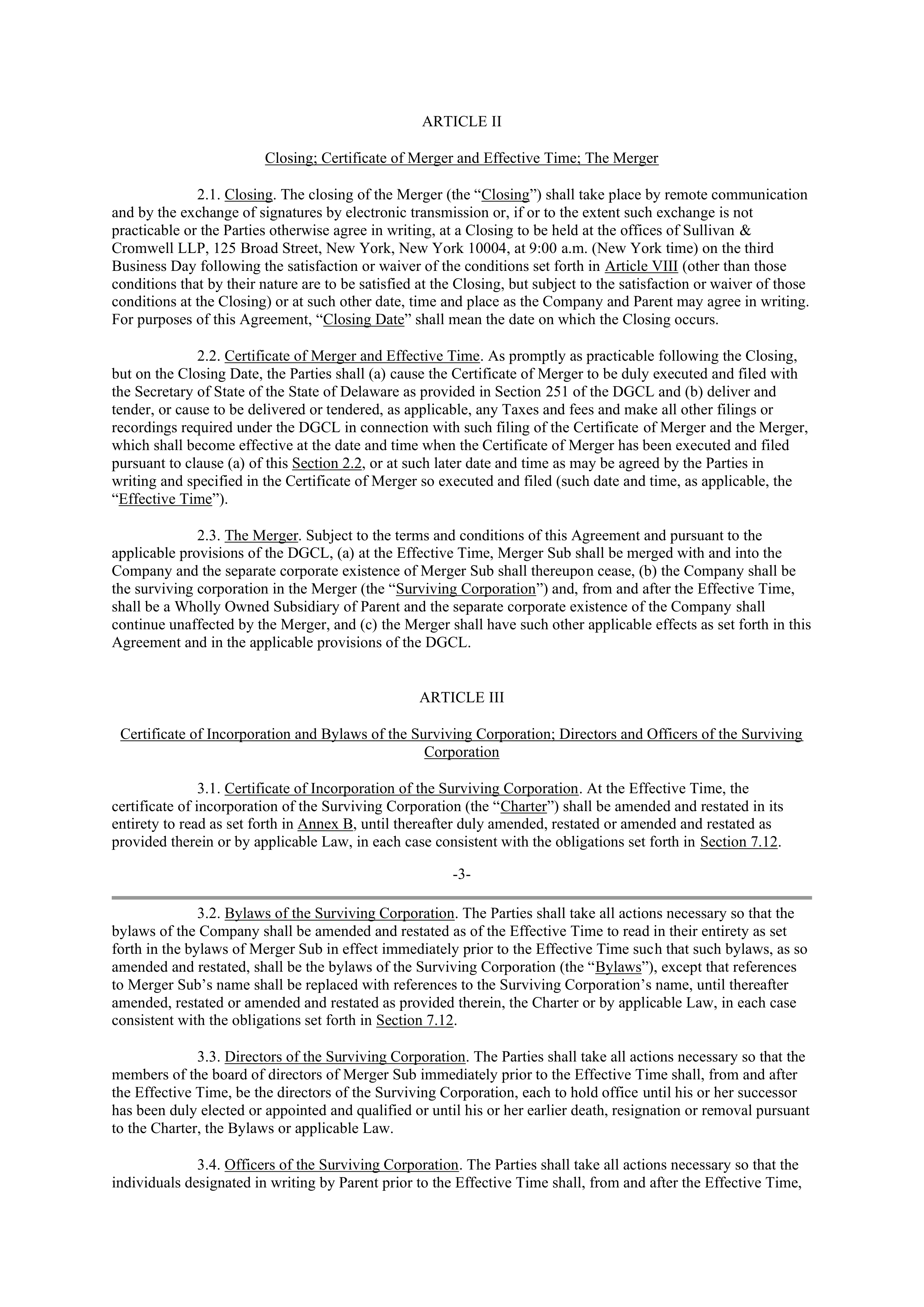 UNITEDHEALTH GROUP Merger Contractor — page 6