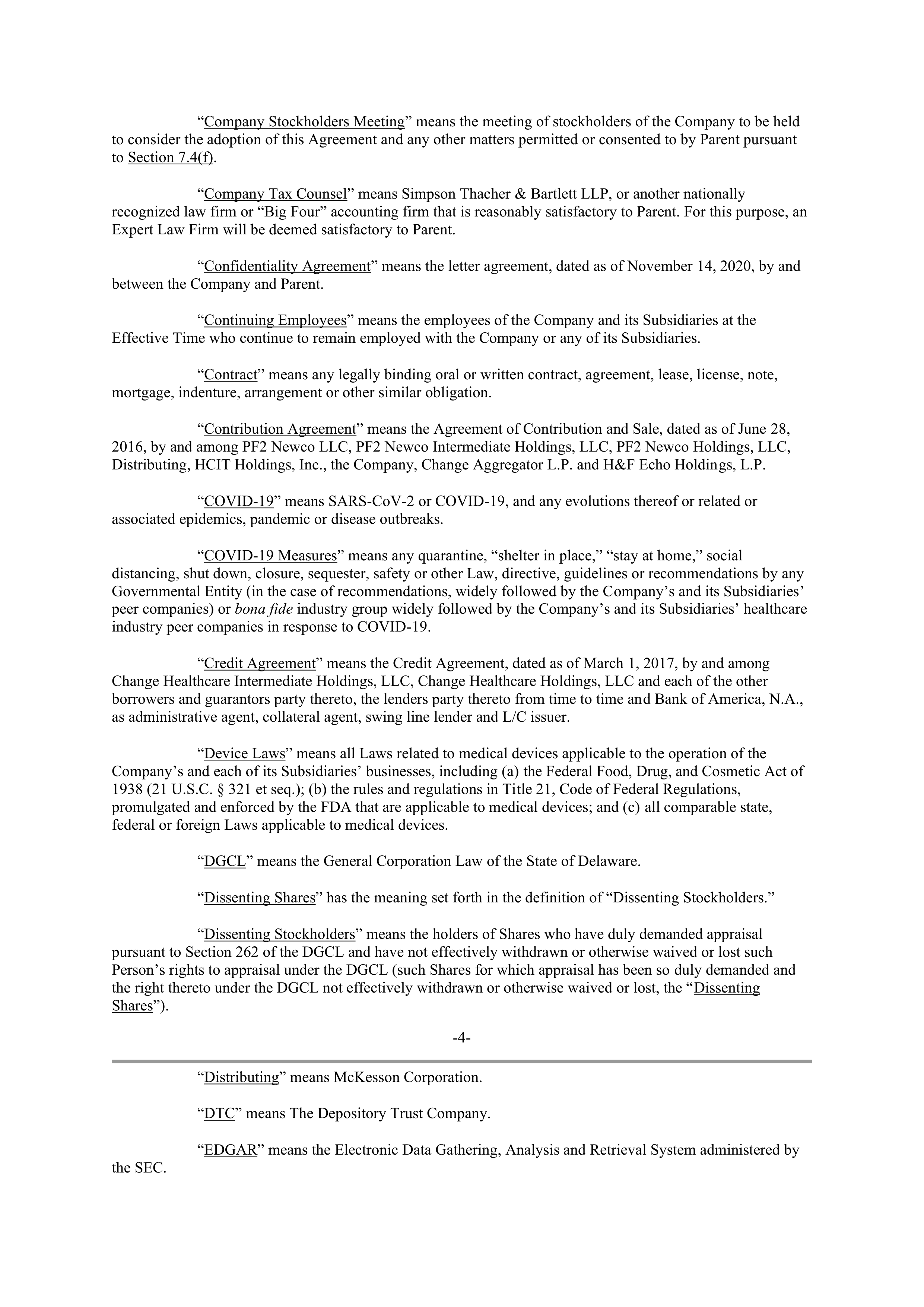 UNITEDHEALTH GROUP Merger Contractor — page 66