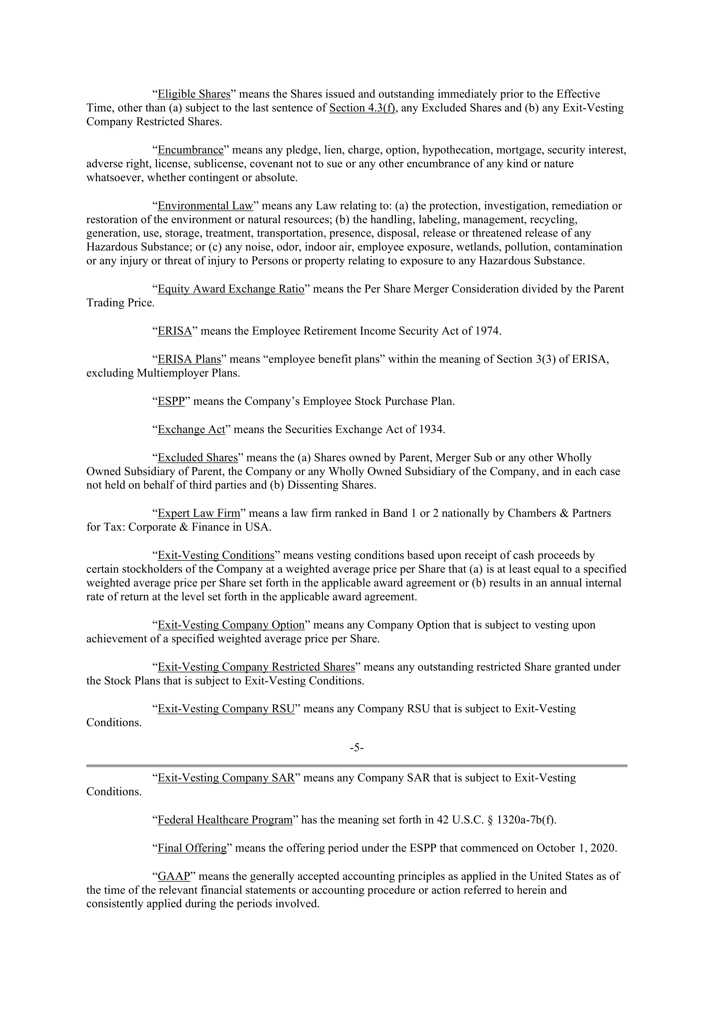 UNITEDHEALTH GROUP Merger Contractor — page 67