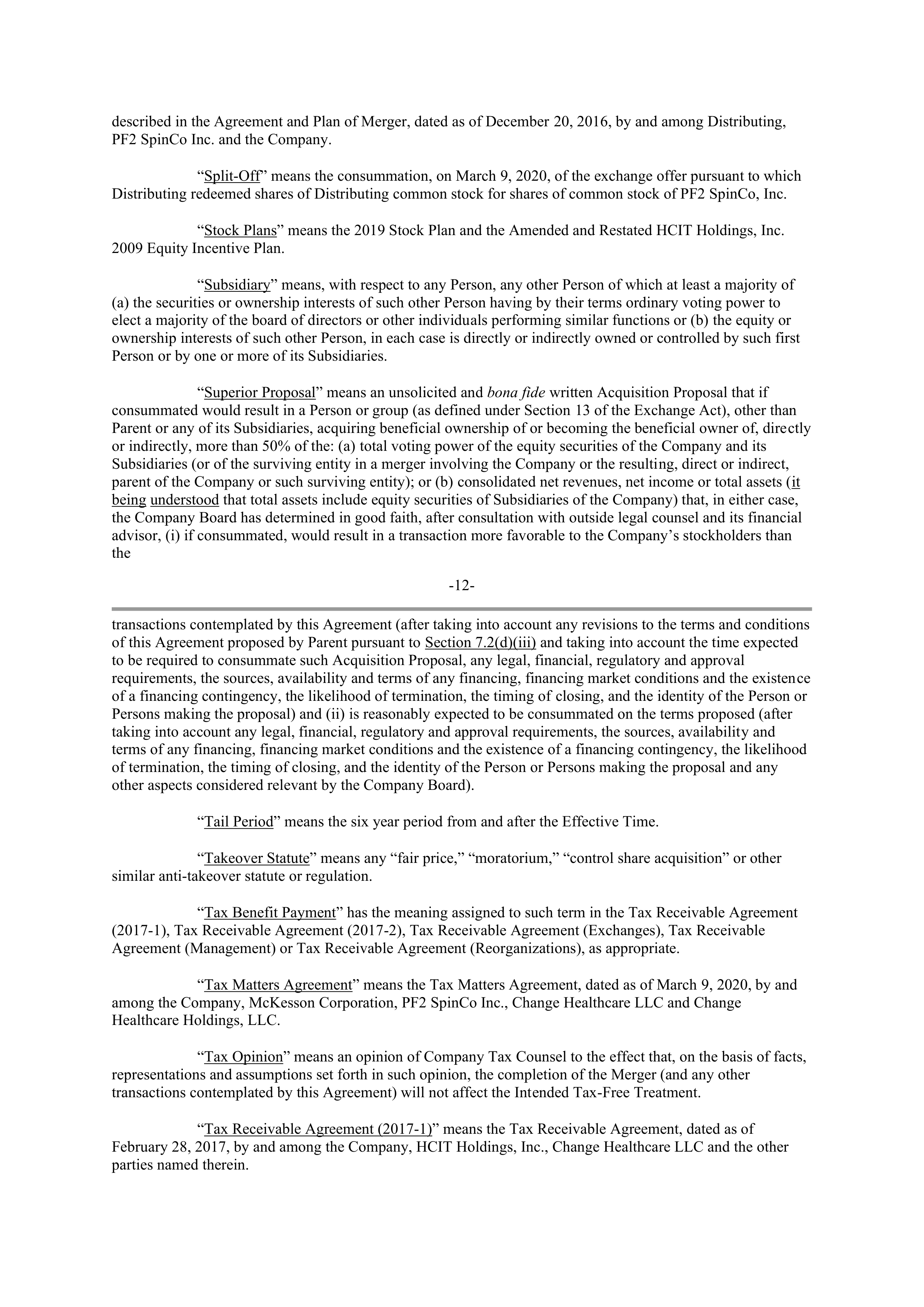 UNITEDHEALTH GROUP Merger Contractor — page 74