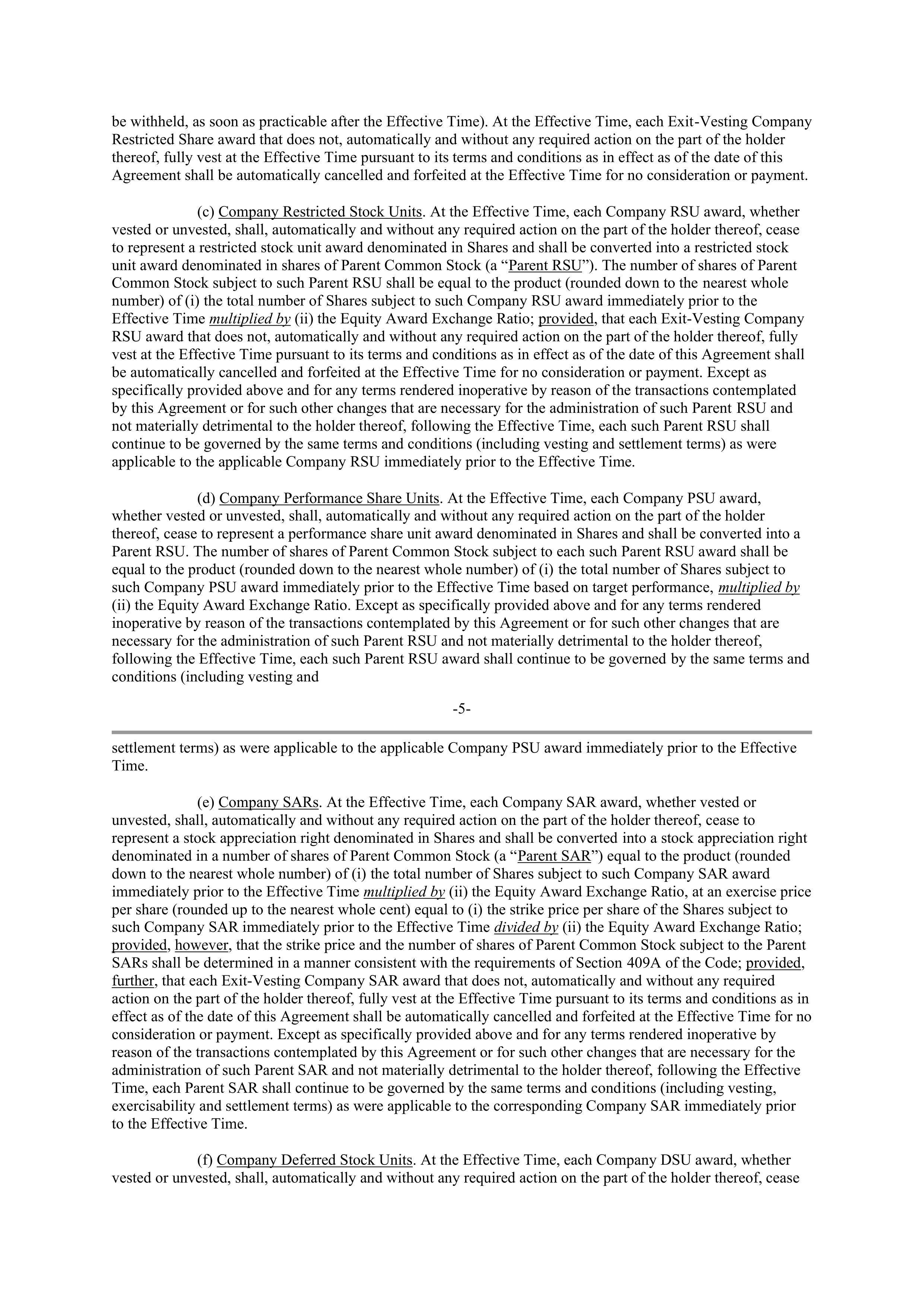 UNITEDHEALTH GROUP Merger Contractor — page 8