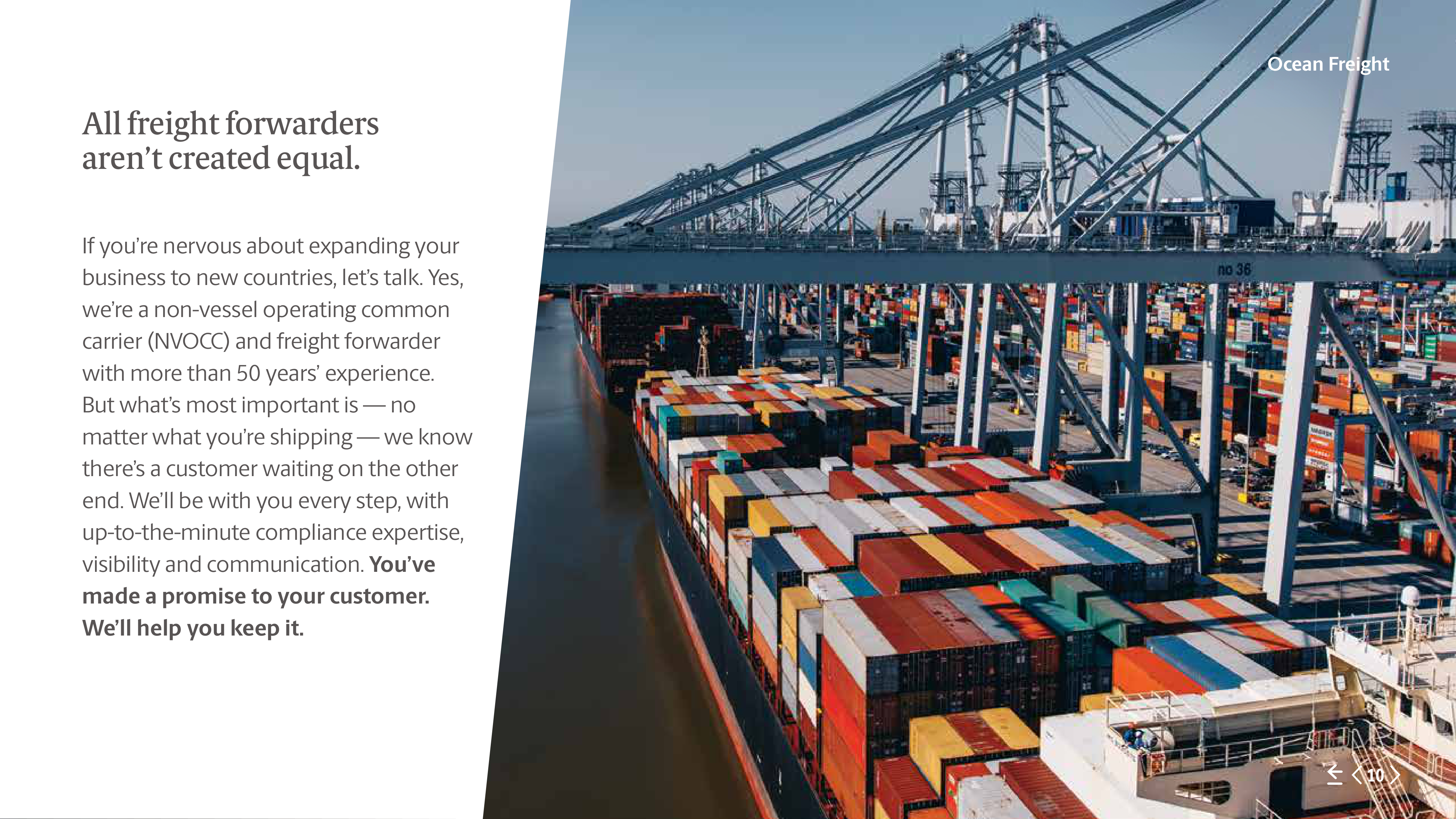 UPS Freight Services Brochure — page 10