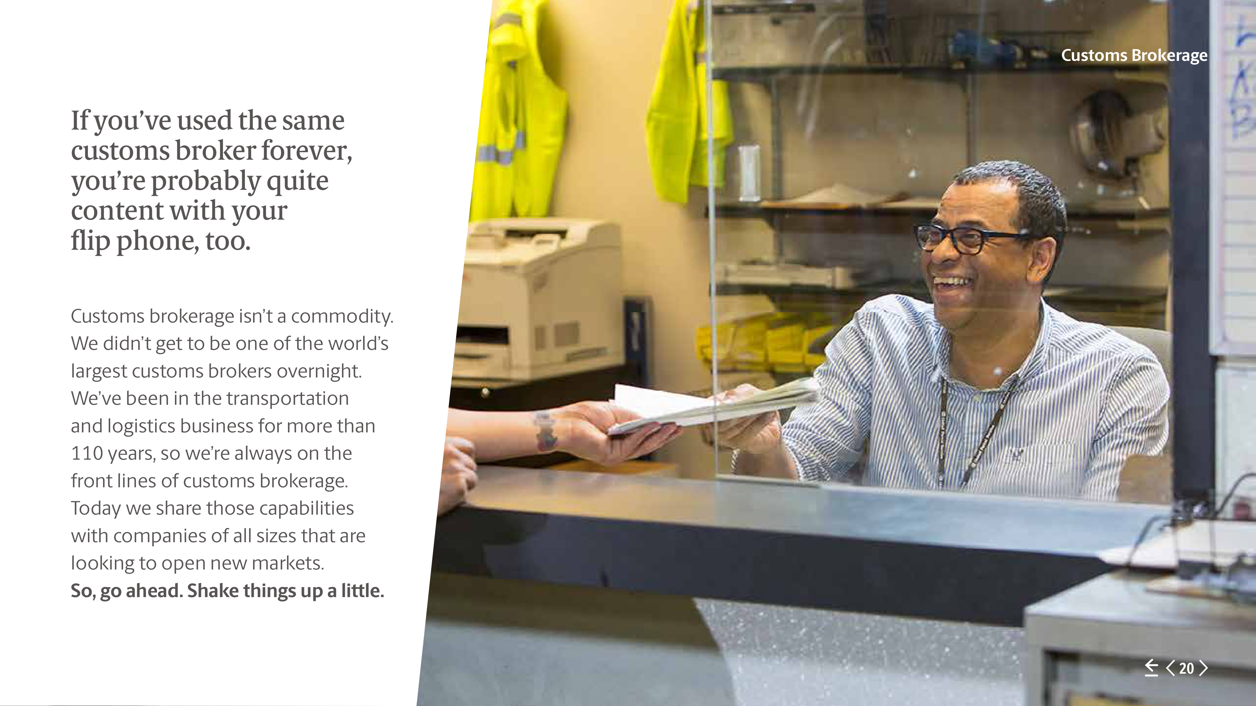 UPS Freight Services Brochure — page 20