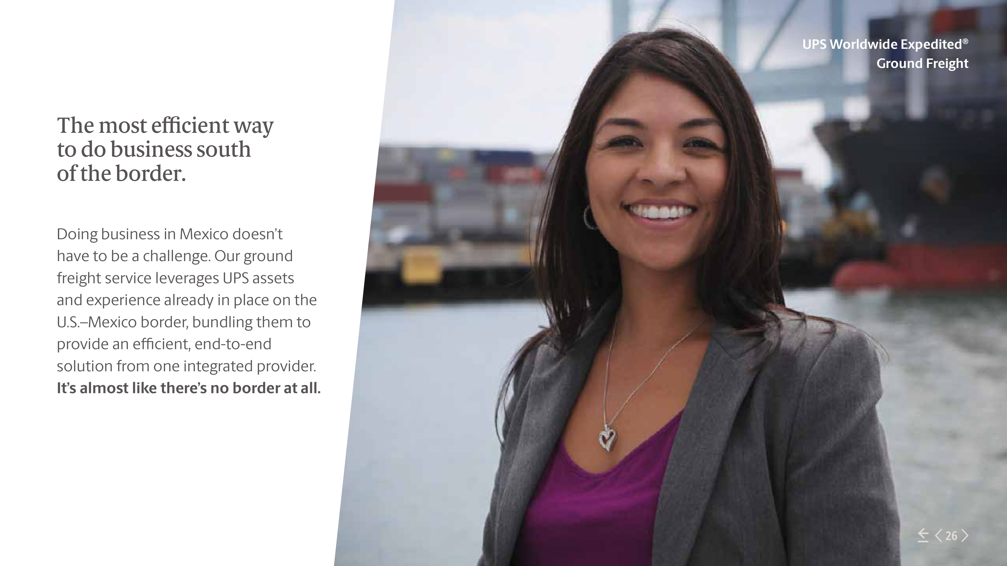 UPS Freight Services Brochure — page 26