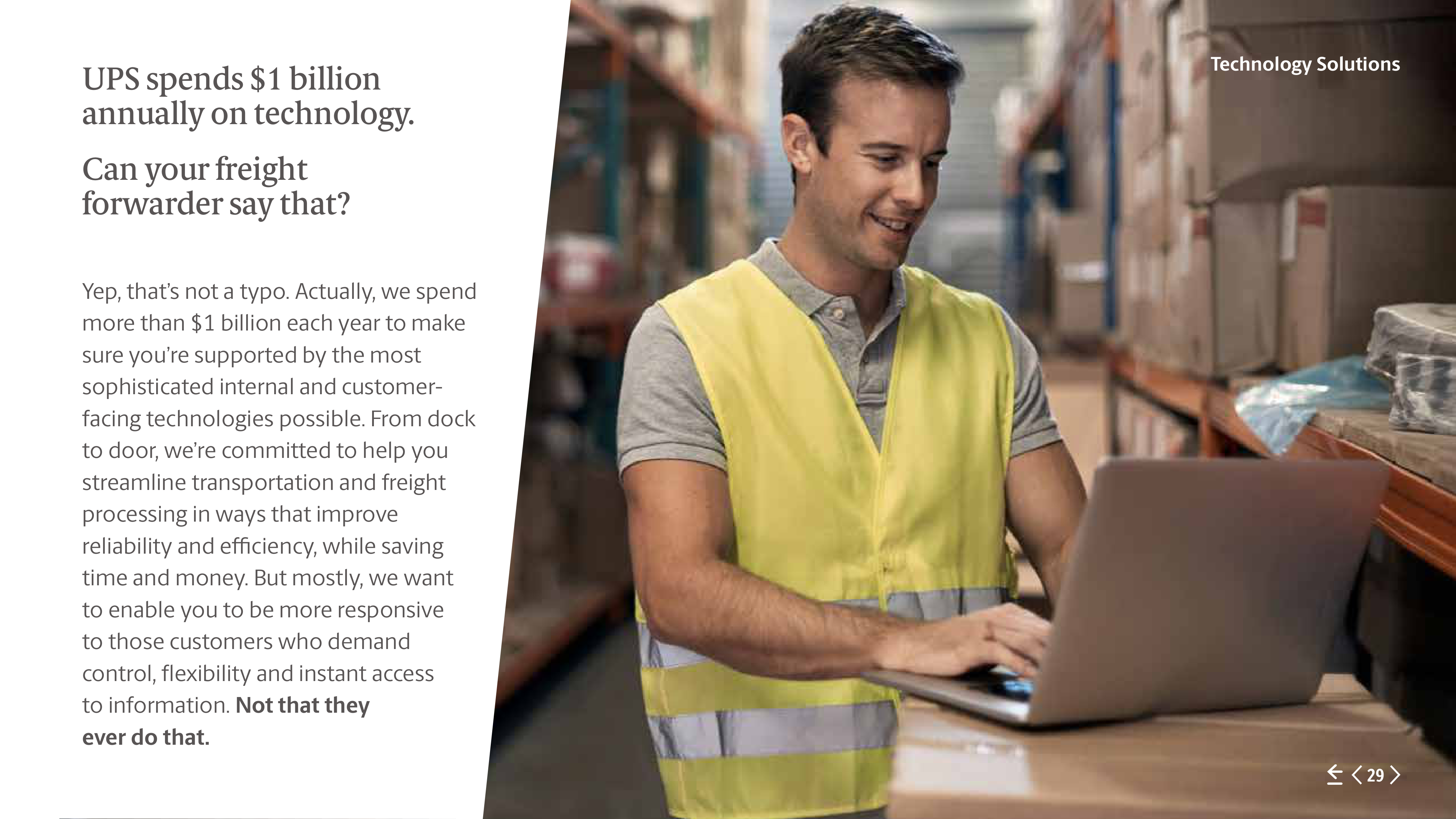 UPS Freight Services Brochure — page 29