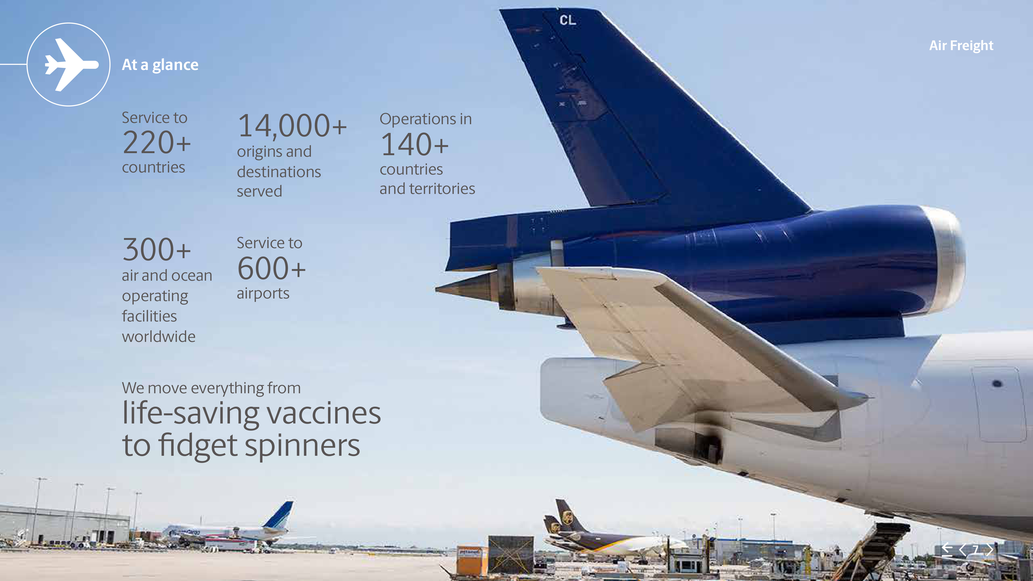 UPS Freight Services Brochure — page 7