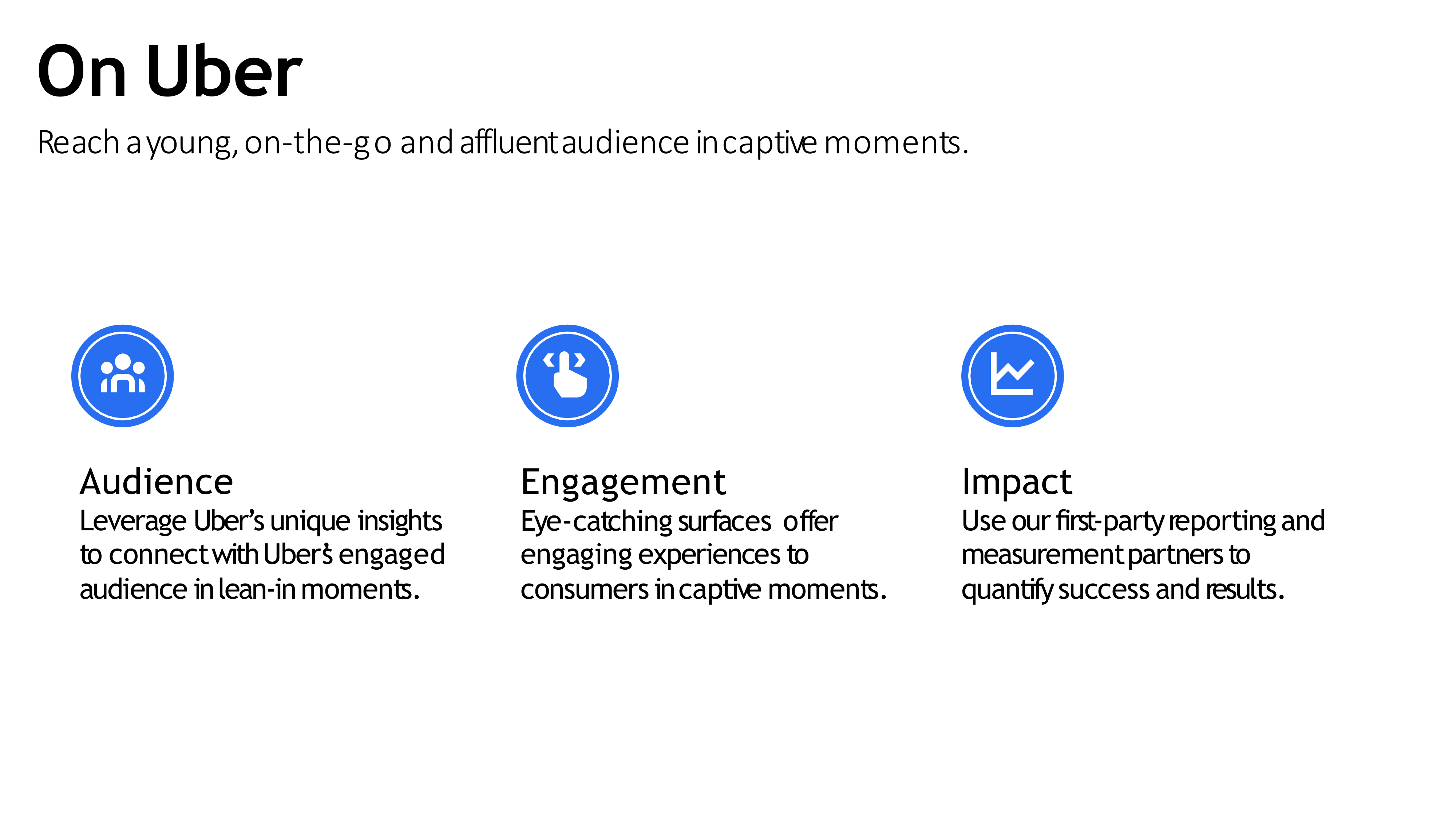 Uber Advertising Media Kit — page 6
