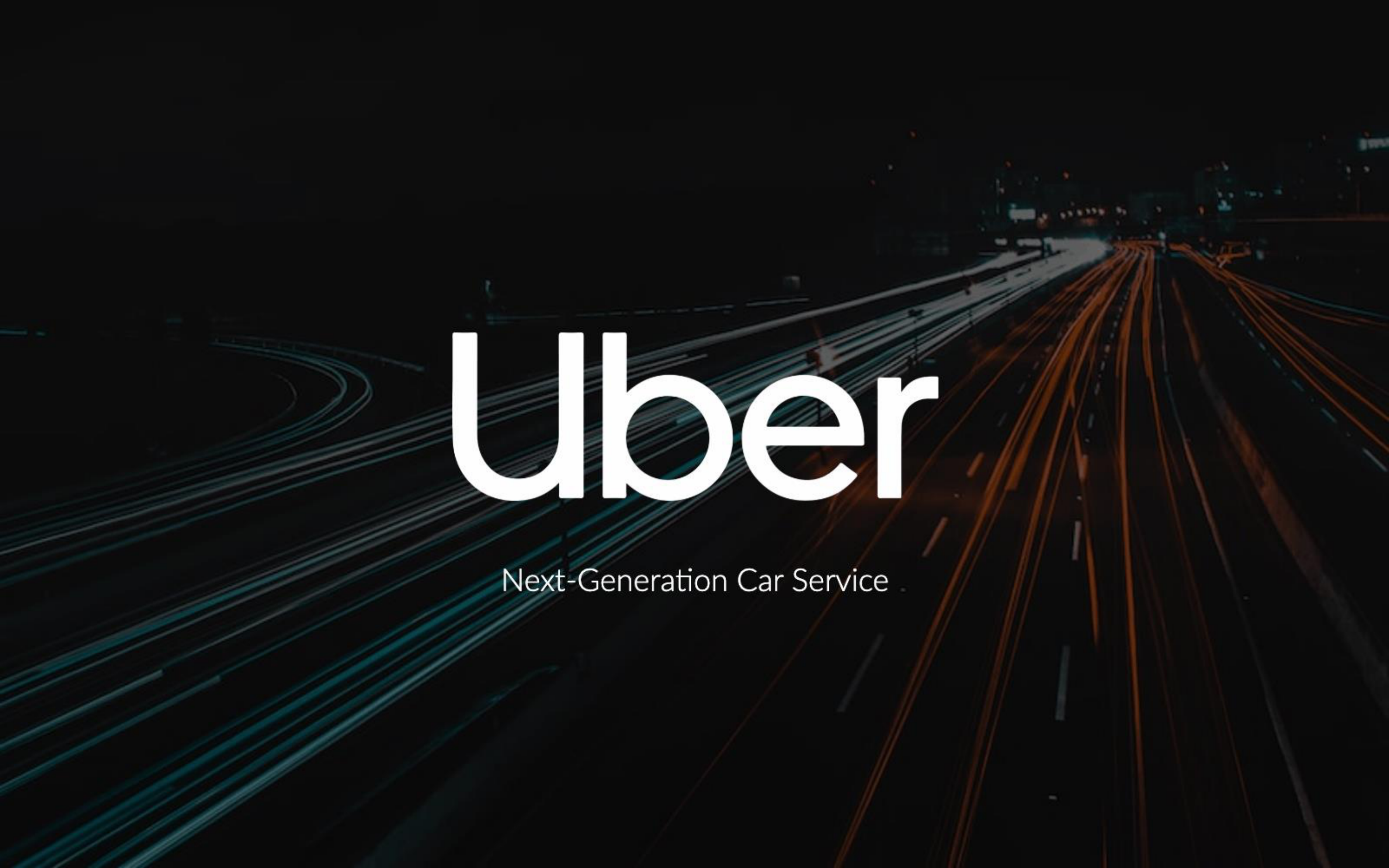 Uber Seed Pitch Deck — page 1