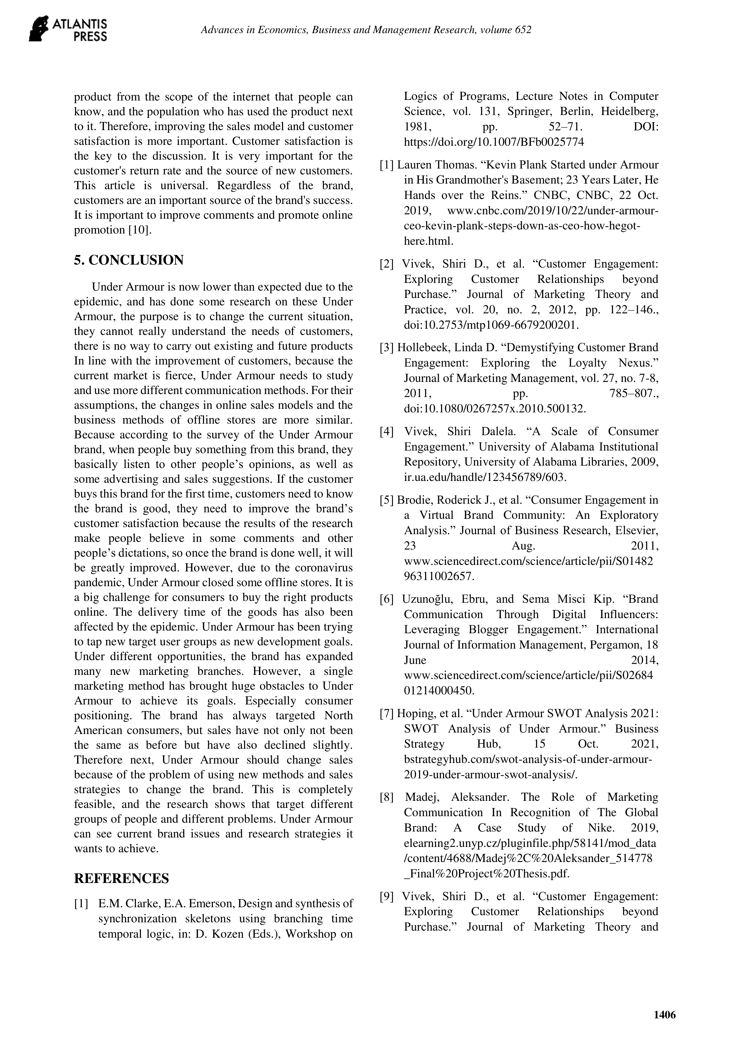 Under Armour Marketing Strategy — page 7