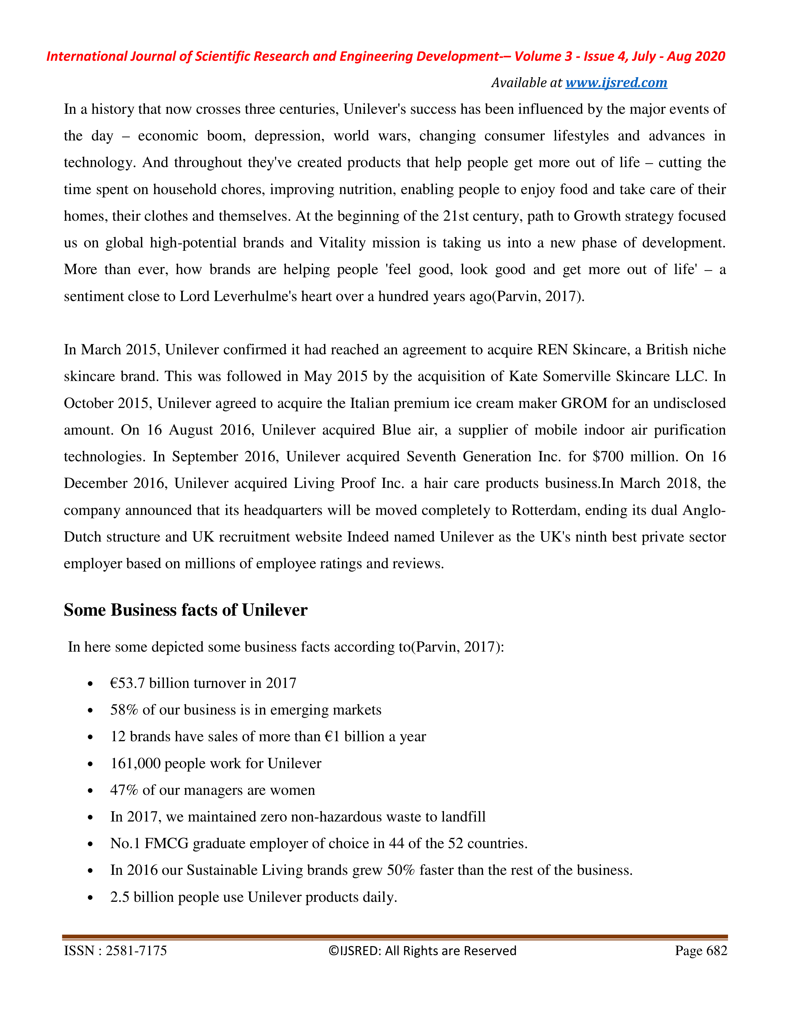 Unilever Marketing Strategy — page 3