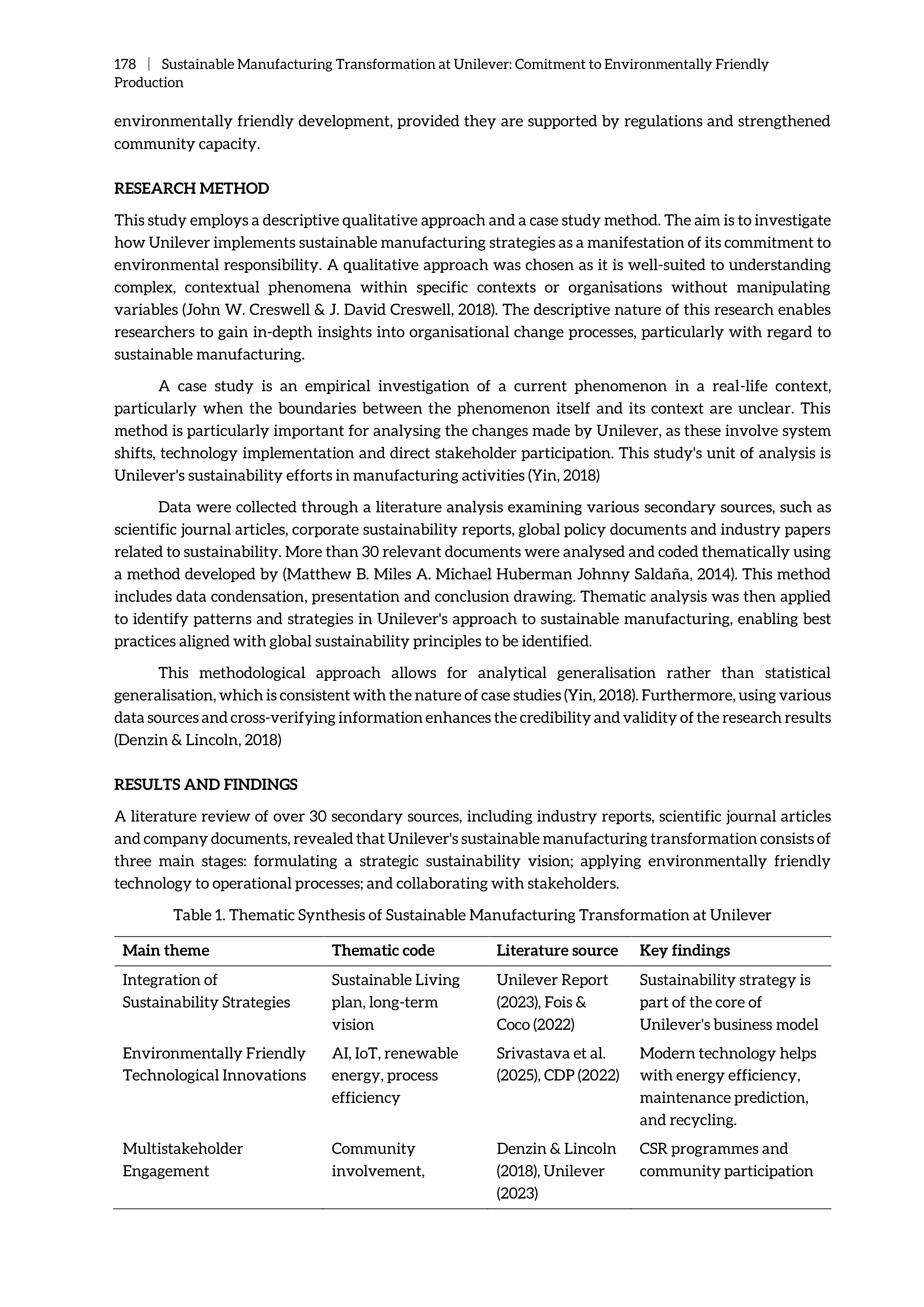 Unilever Sustainability Report — page 4