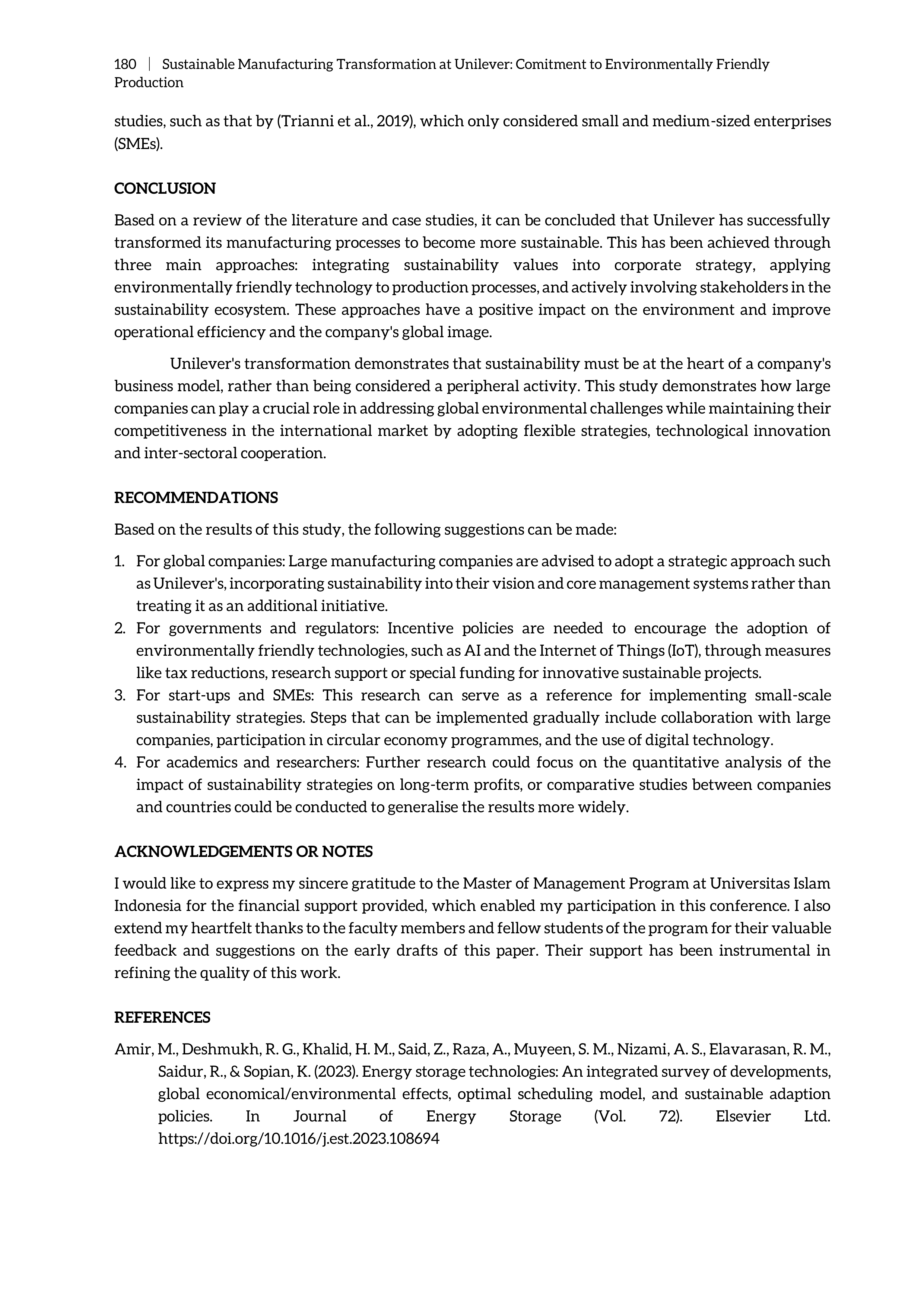 Unilever Sustainability Report — page 6