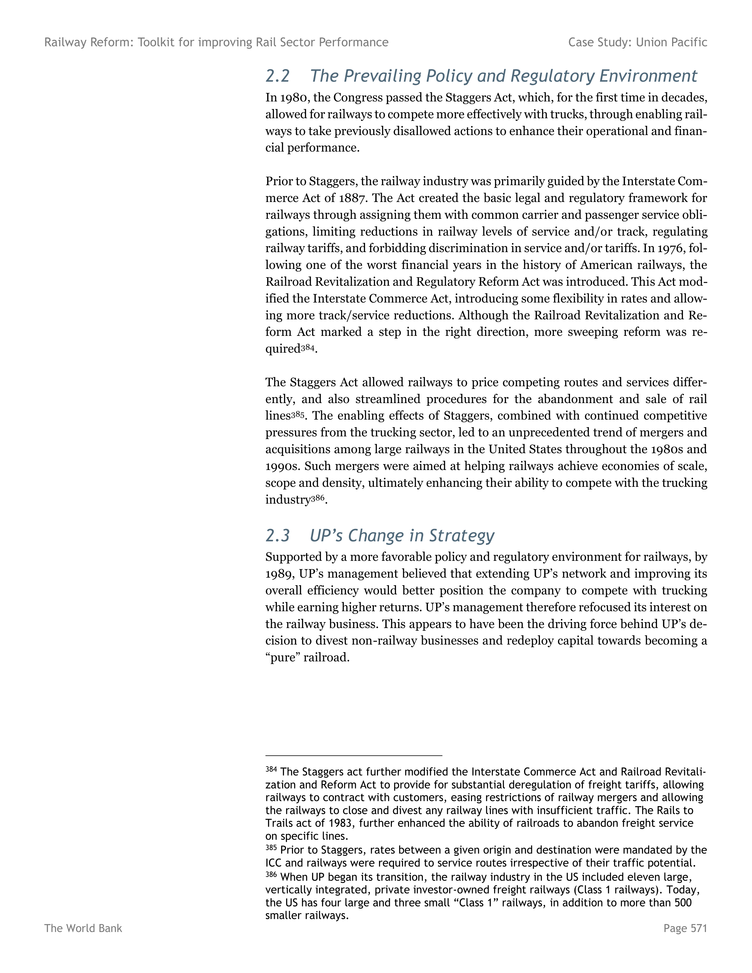 Union Pacific Case Study — page 3