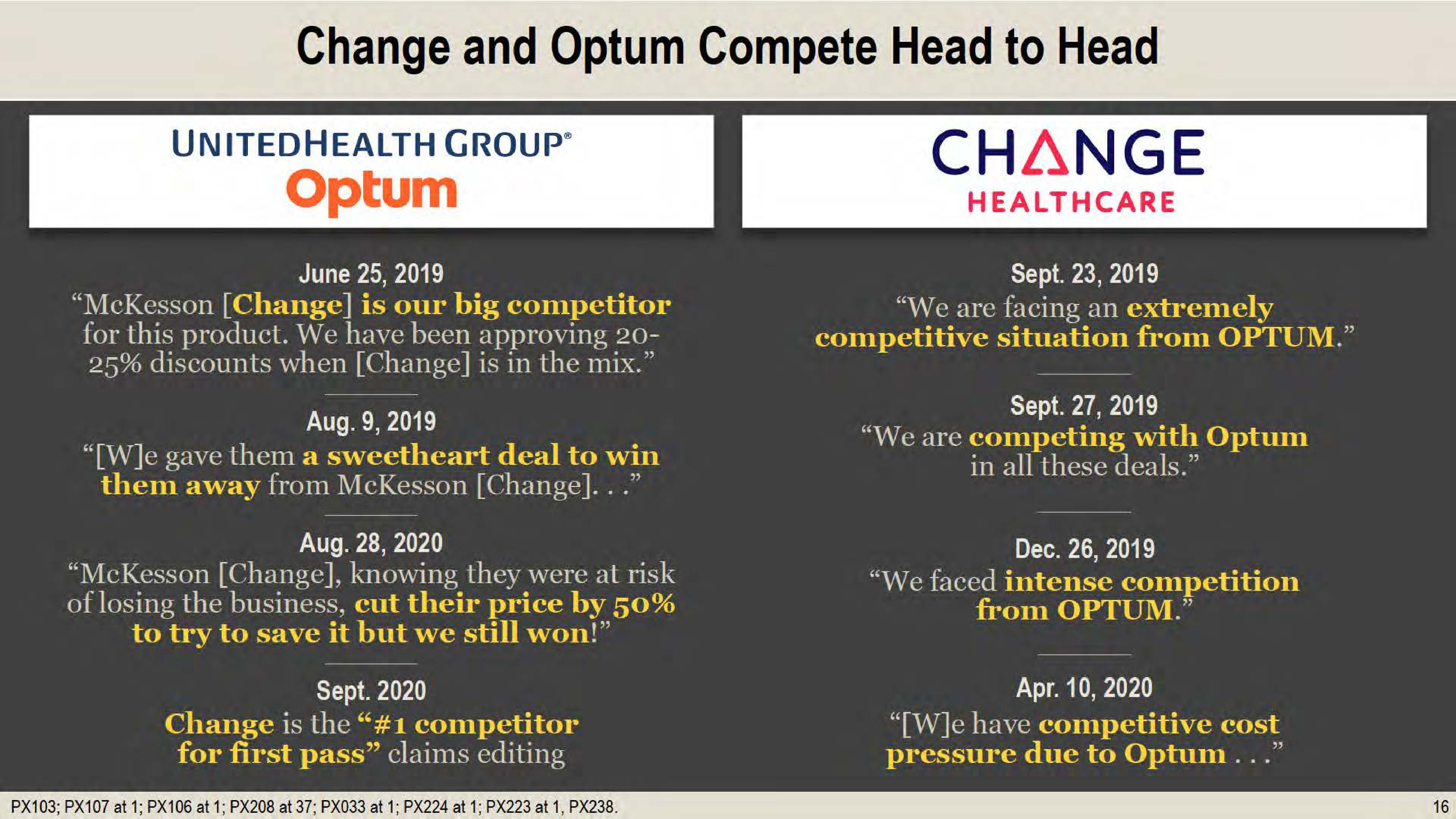 United States v. UnitedHealth Group Opening Statement — page 16