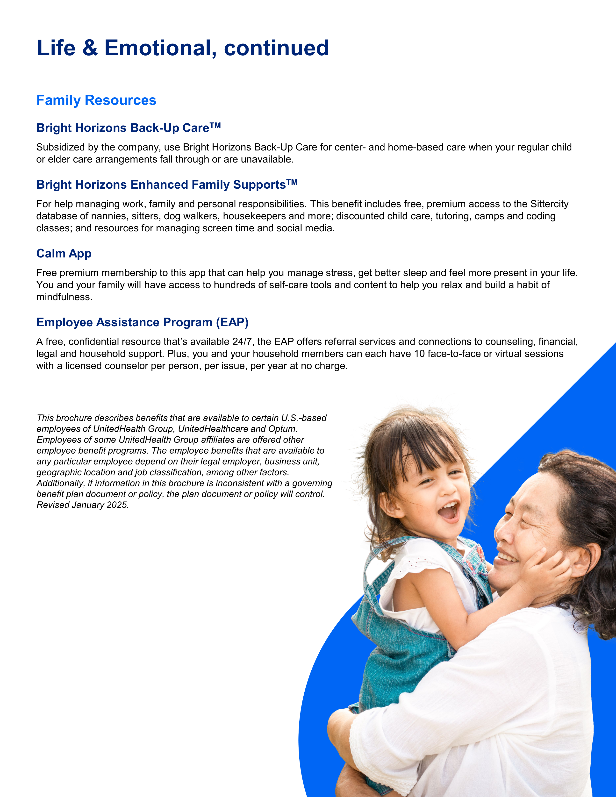 UnitedHealth Group Employee Benefits Brochure — page 8