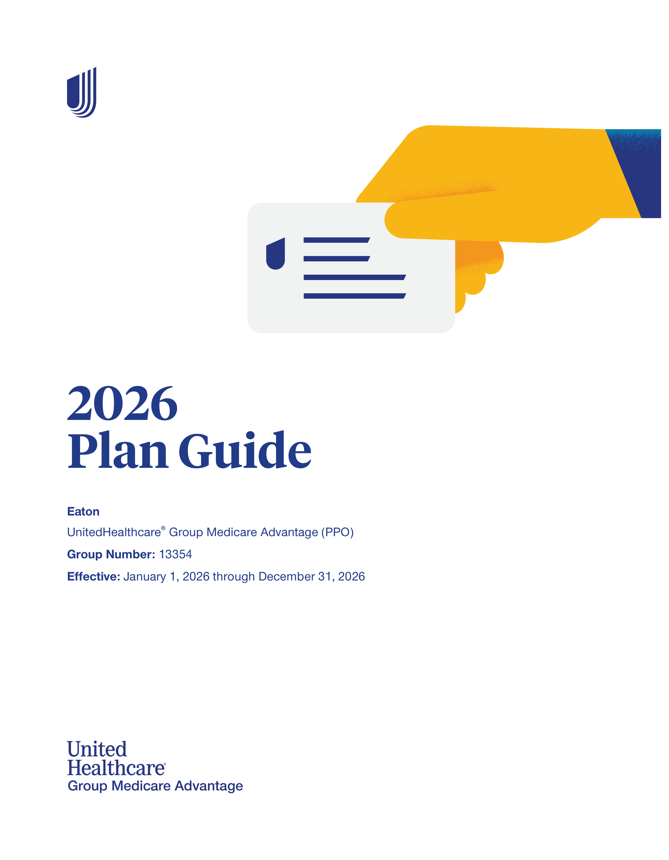 UnitedHealthcare 2026 Plan Guide — page 1