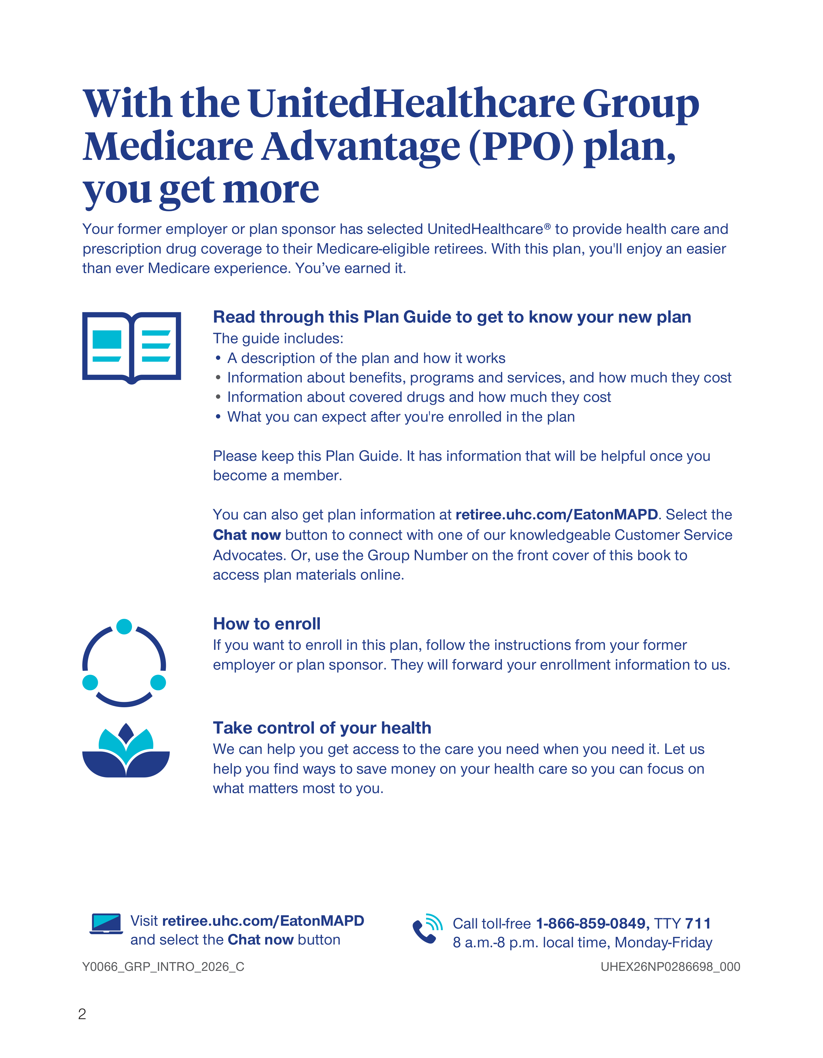 UnitedHealthcare 2026 Plan Guide — page 2