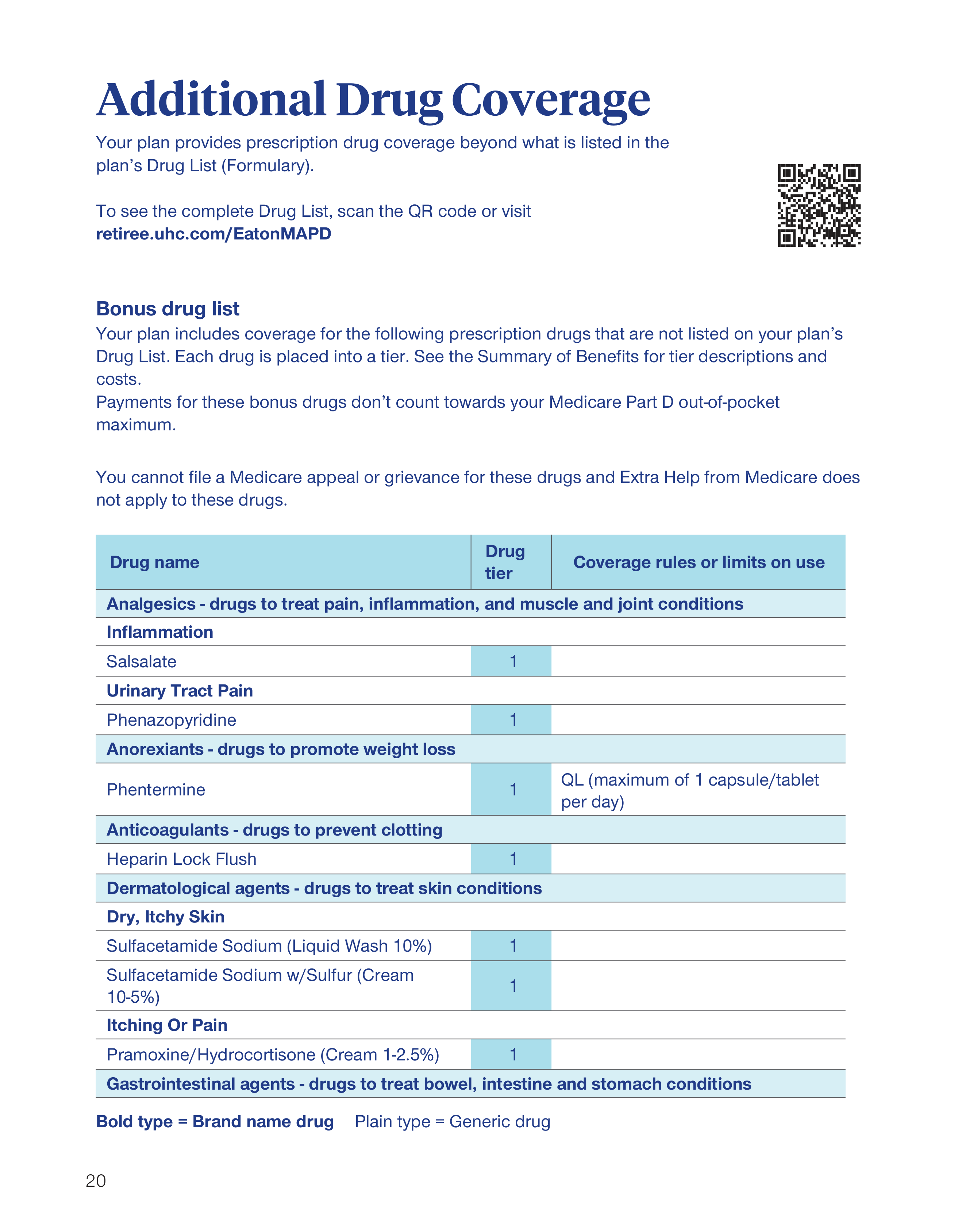 UnitedHealthcare 2026 Plan Guide — page 20