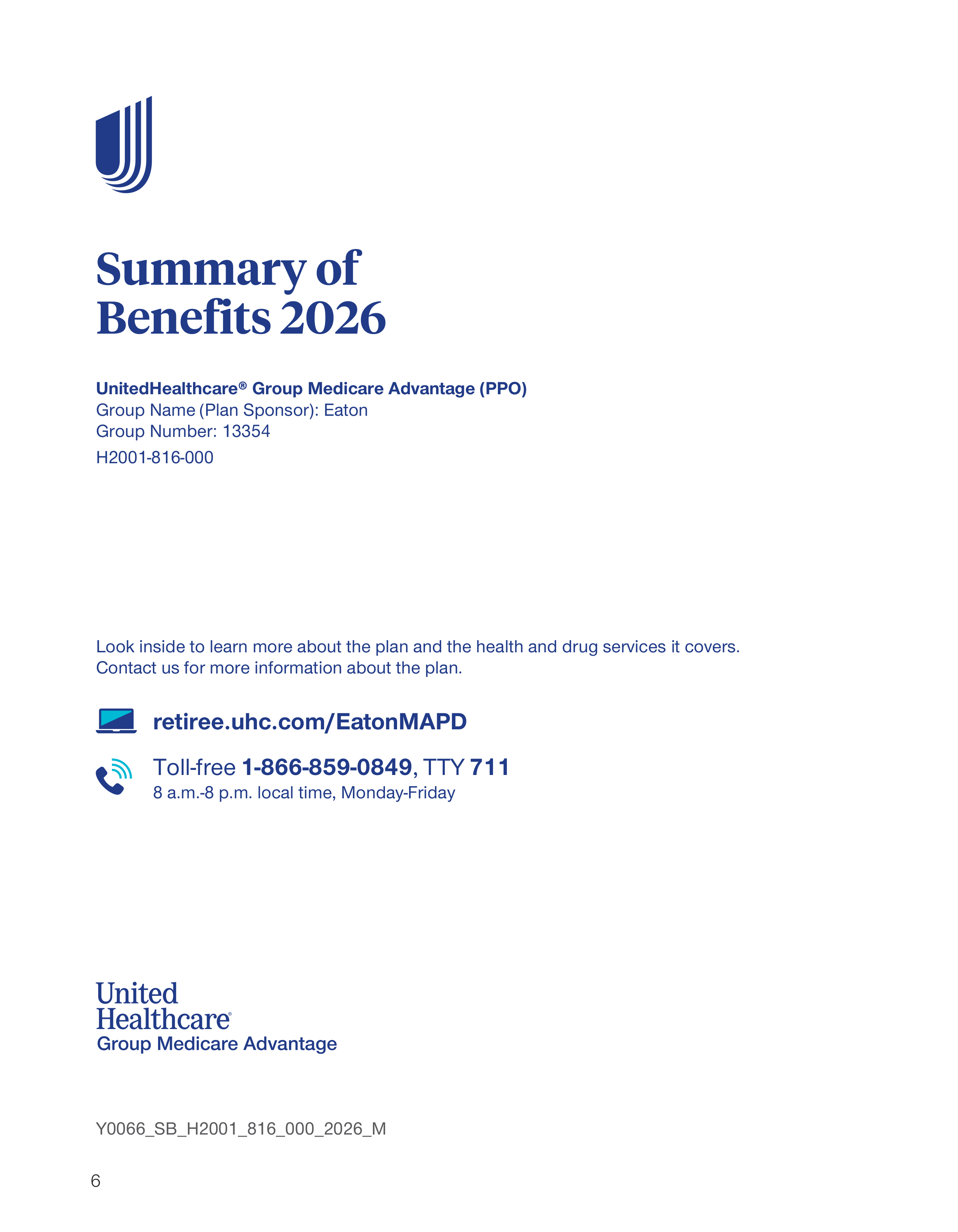 UnitedHealthcare 2026 Plan Guide — page 6