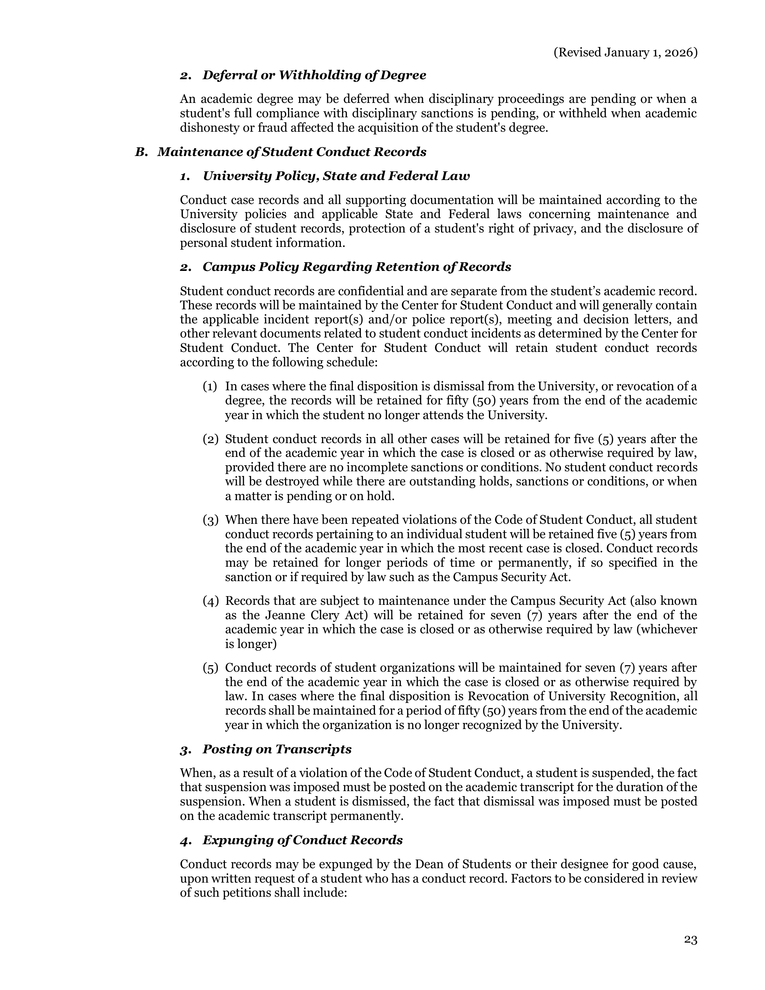 University of California Berkeley Code of Student Conduct Handbook — page 24
