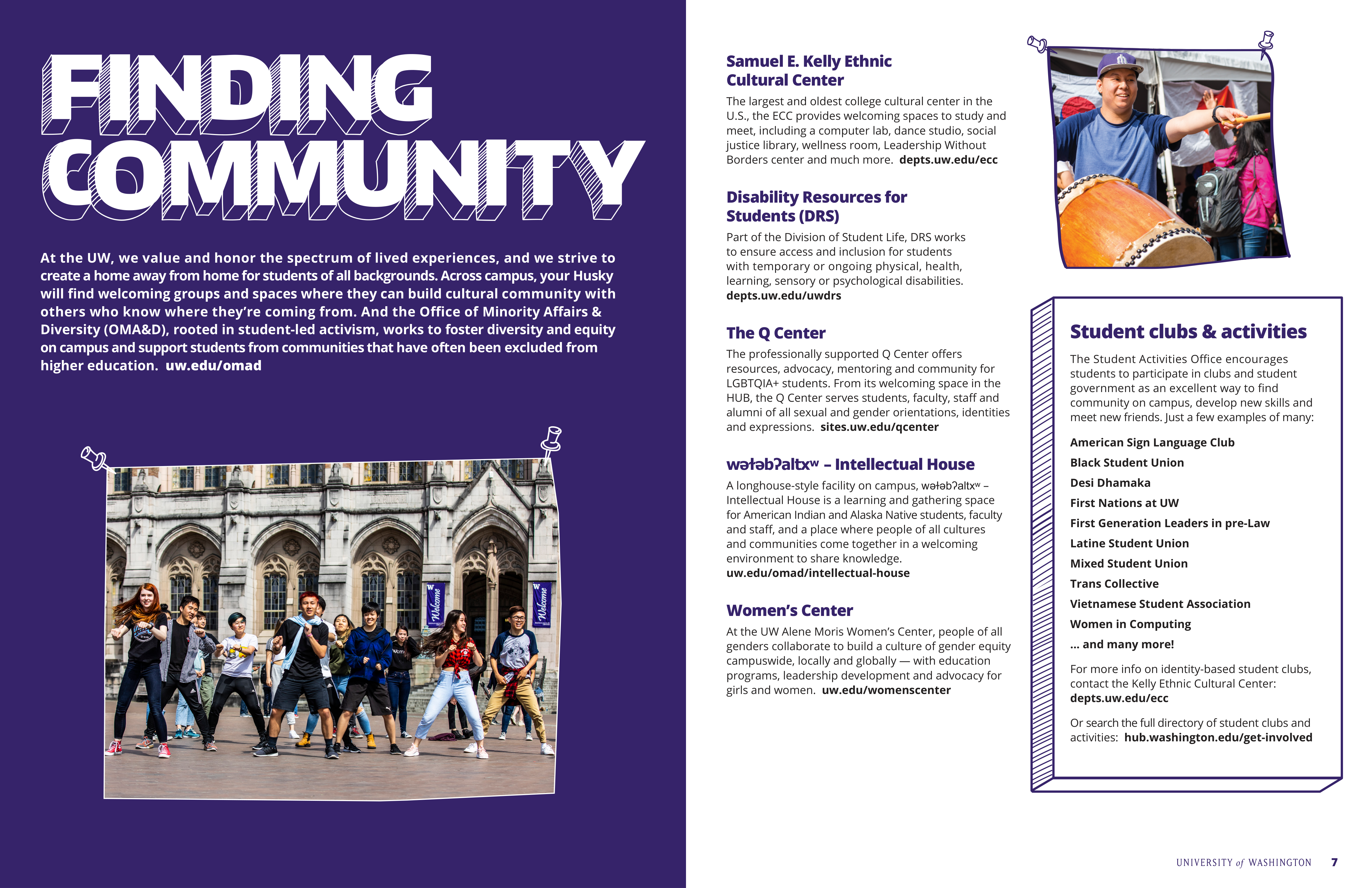 University of Washington Parent & Family Guide — page 5