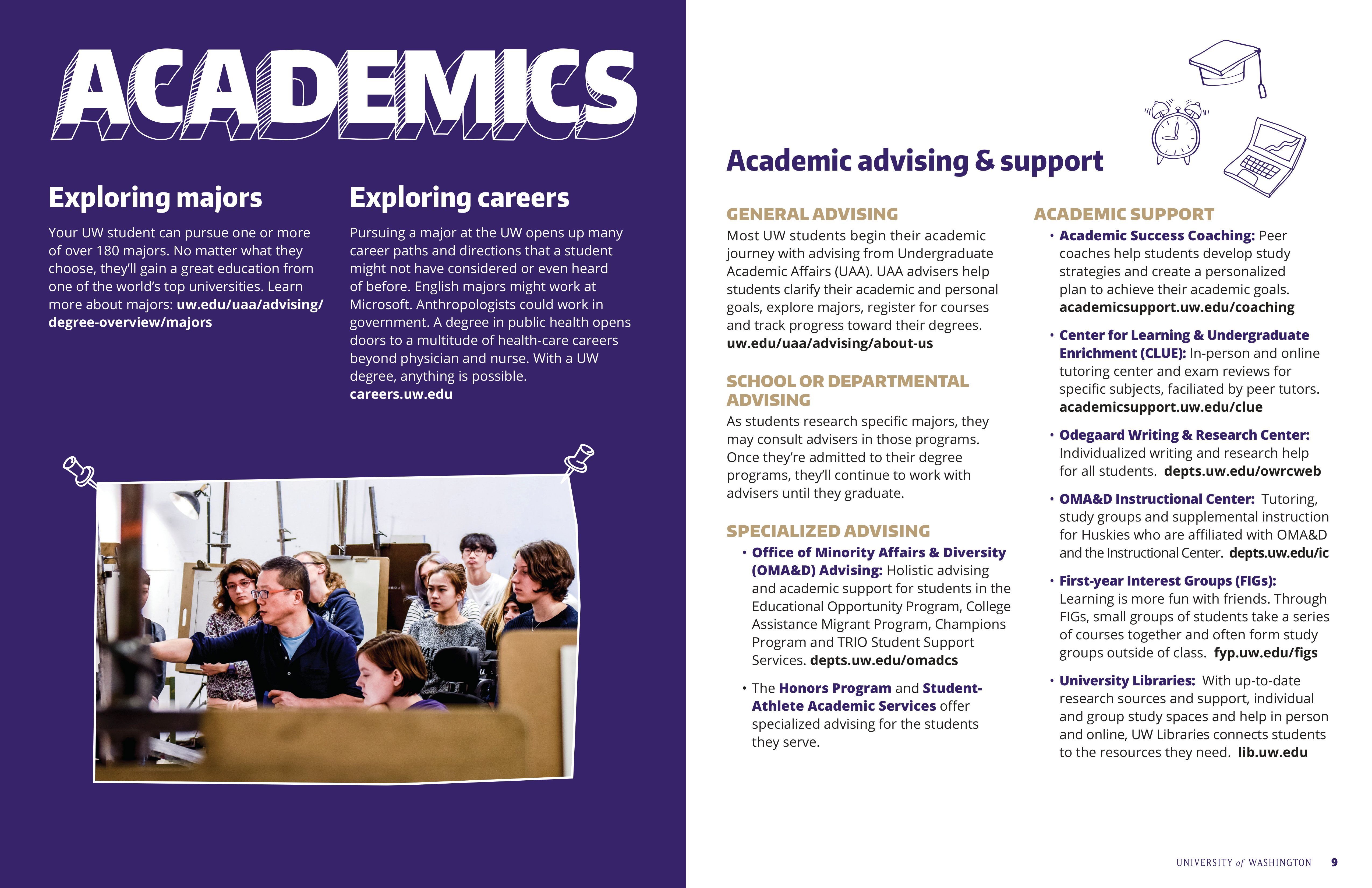 University of Washington Parent & Family Guide — page 6