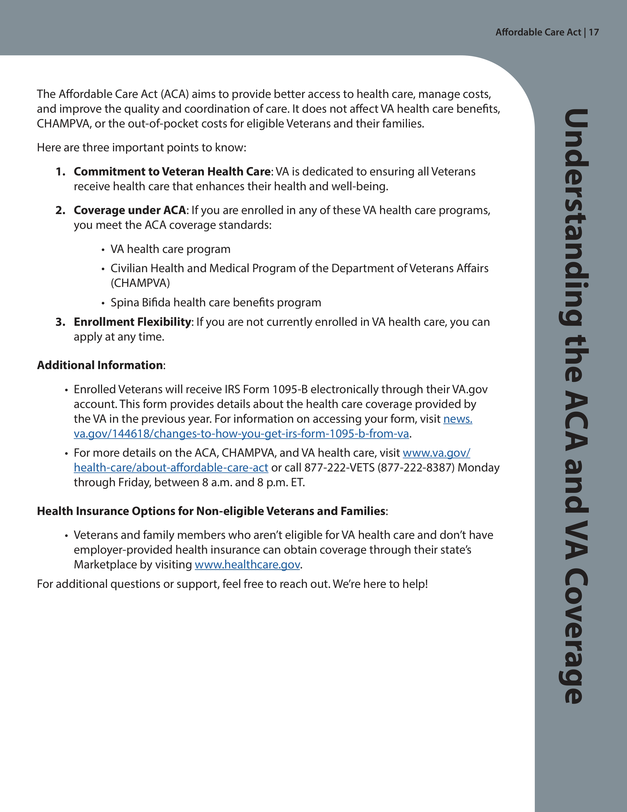 VA Veterans Health Benefits Handbook — page 19