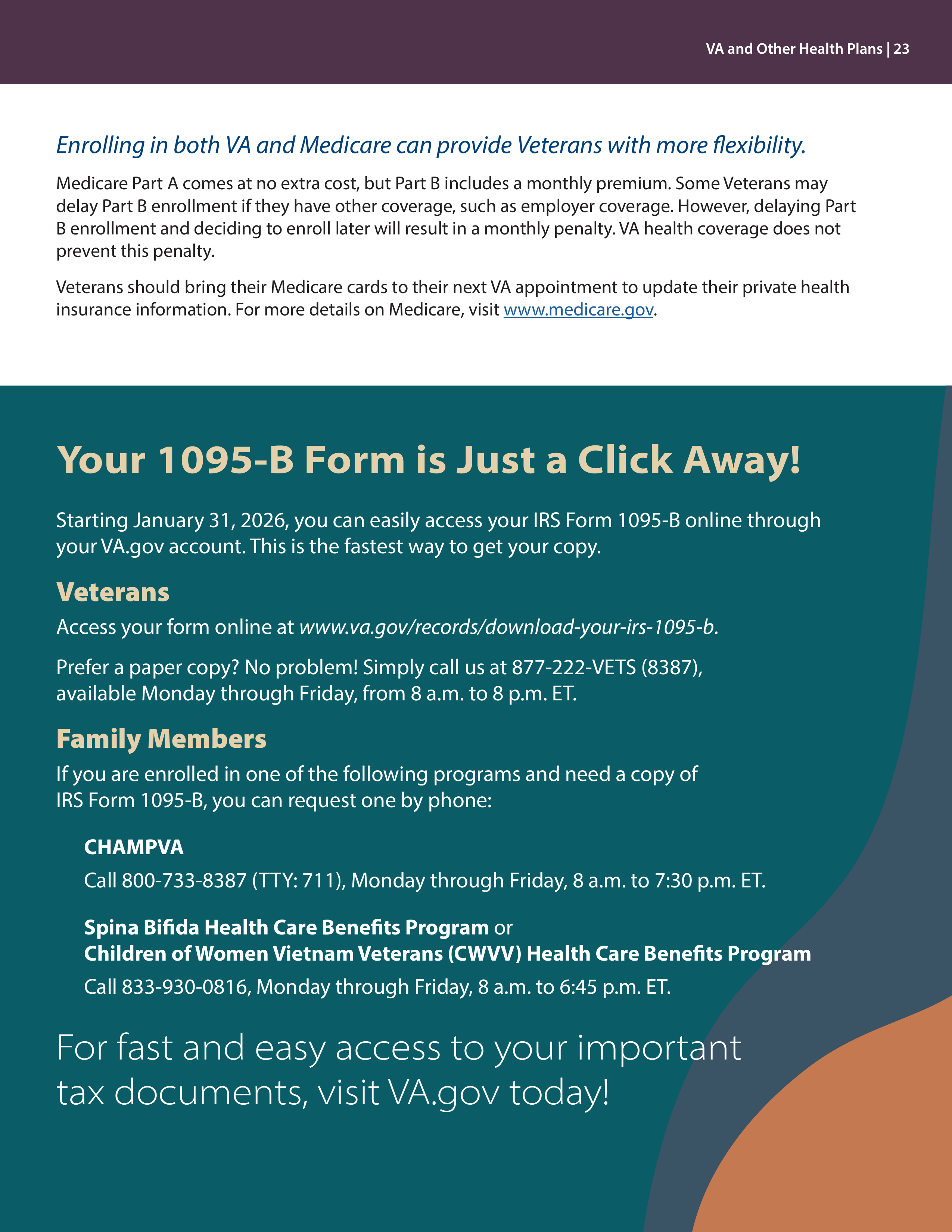 VA Veterans Health Benefits Handbook — page 25