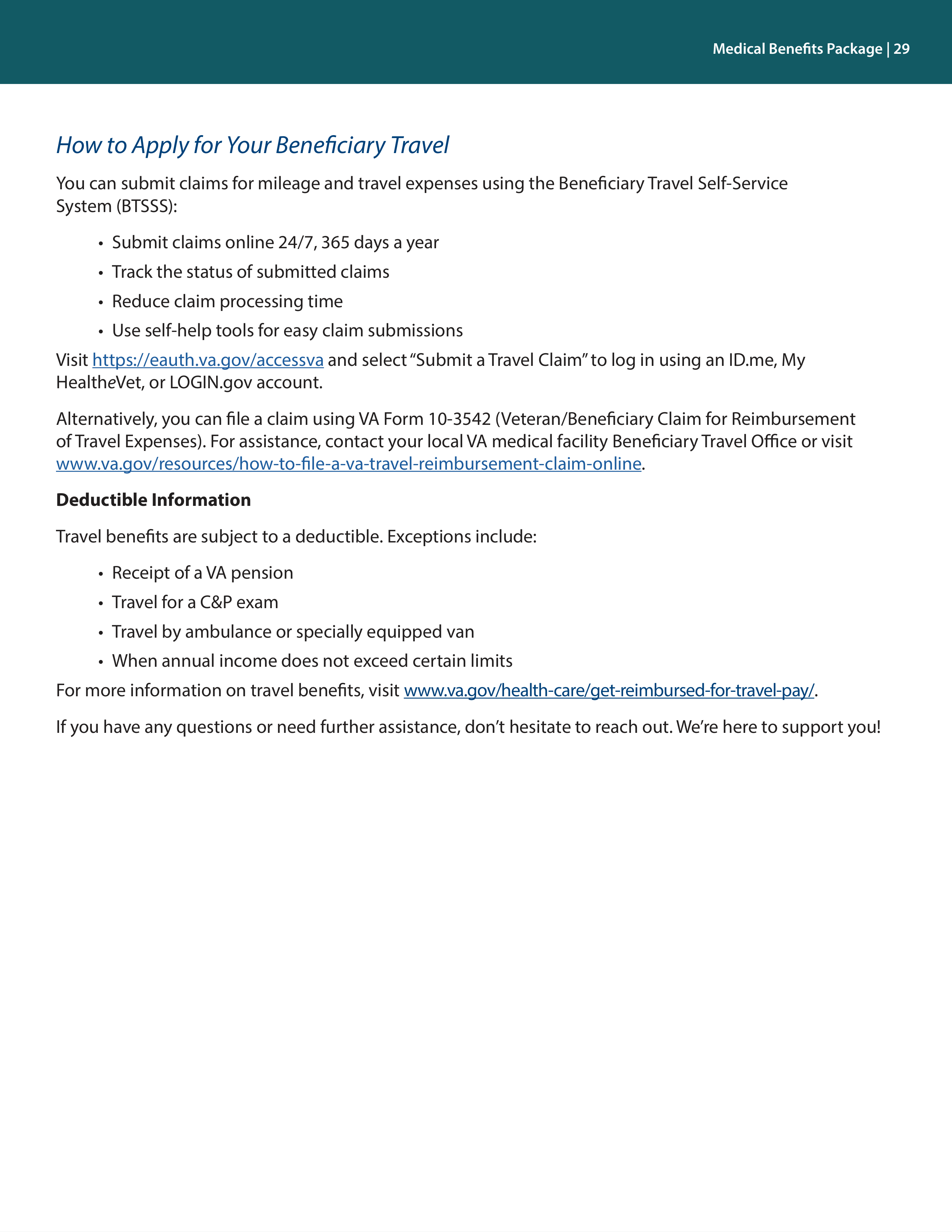 VA Veterans Health Benefits Handbook — page 31