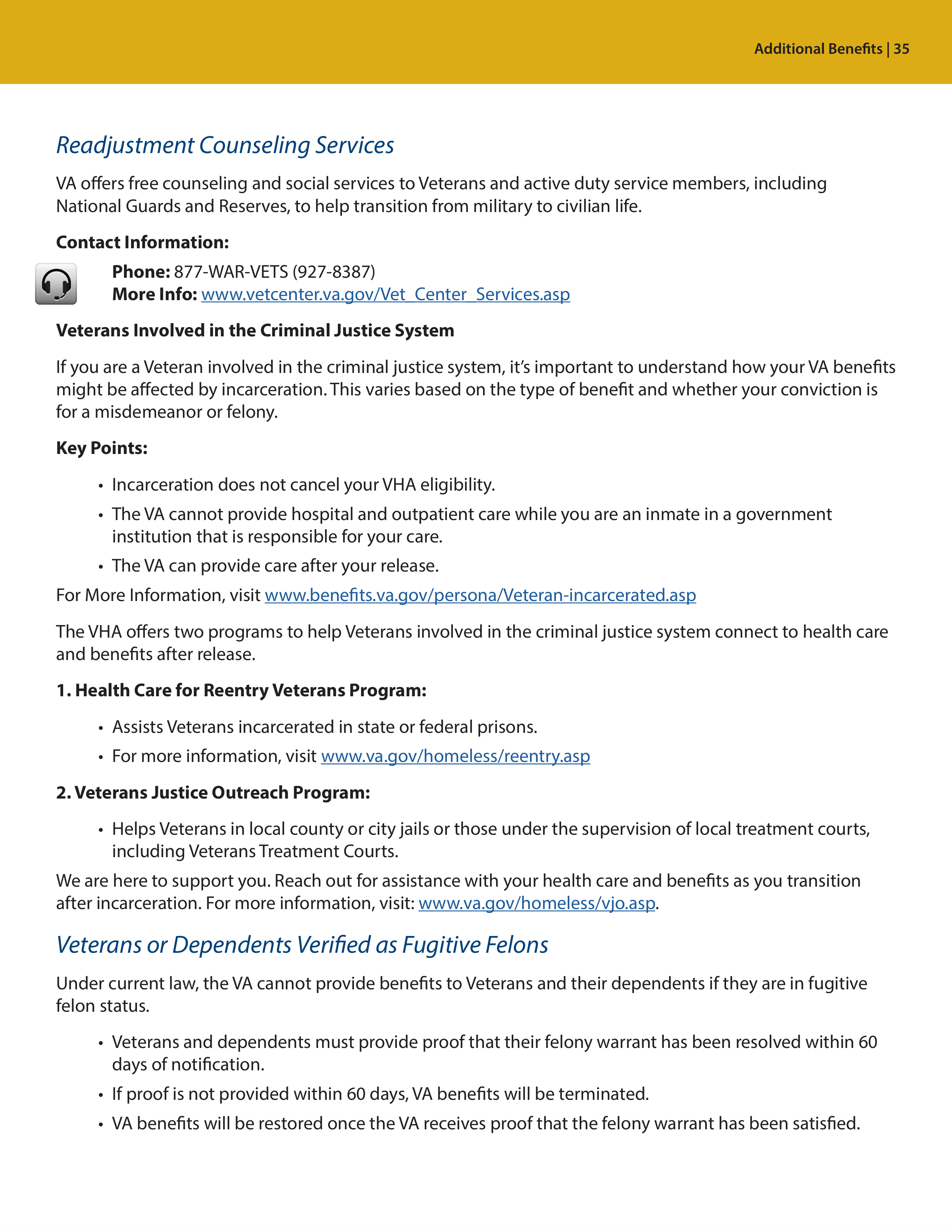 VA Veterans Health Benefits Handbook — page 37