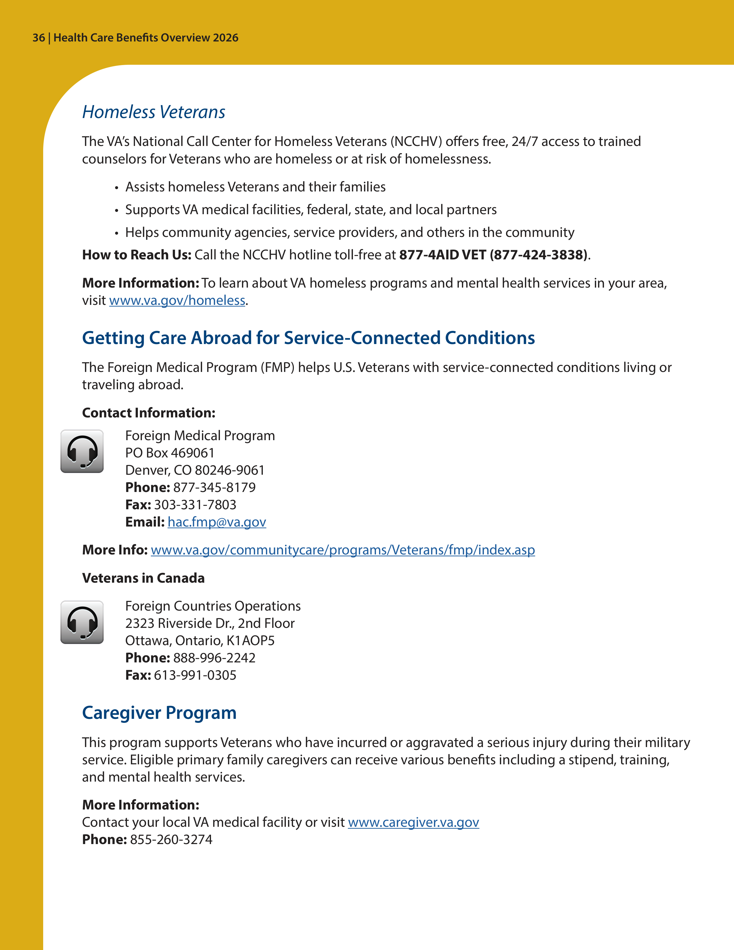 VA Veterans Health Benefits Handbook — page 38