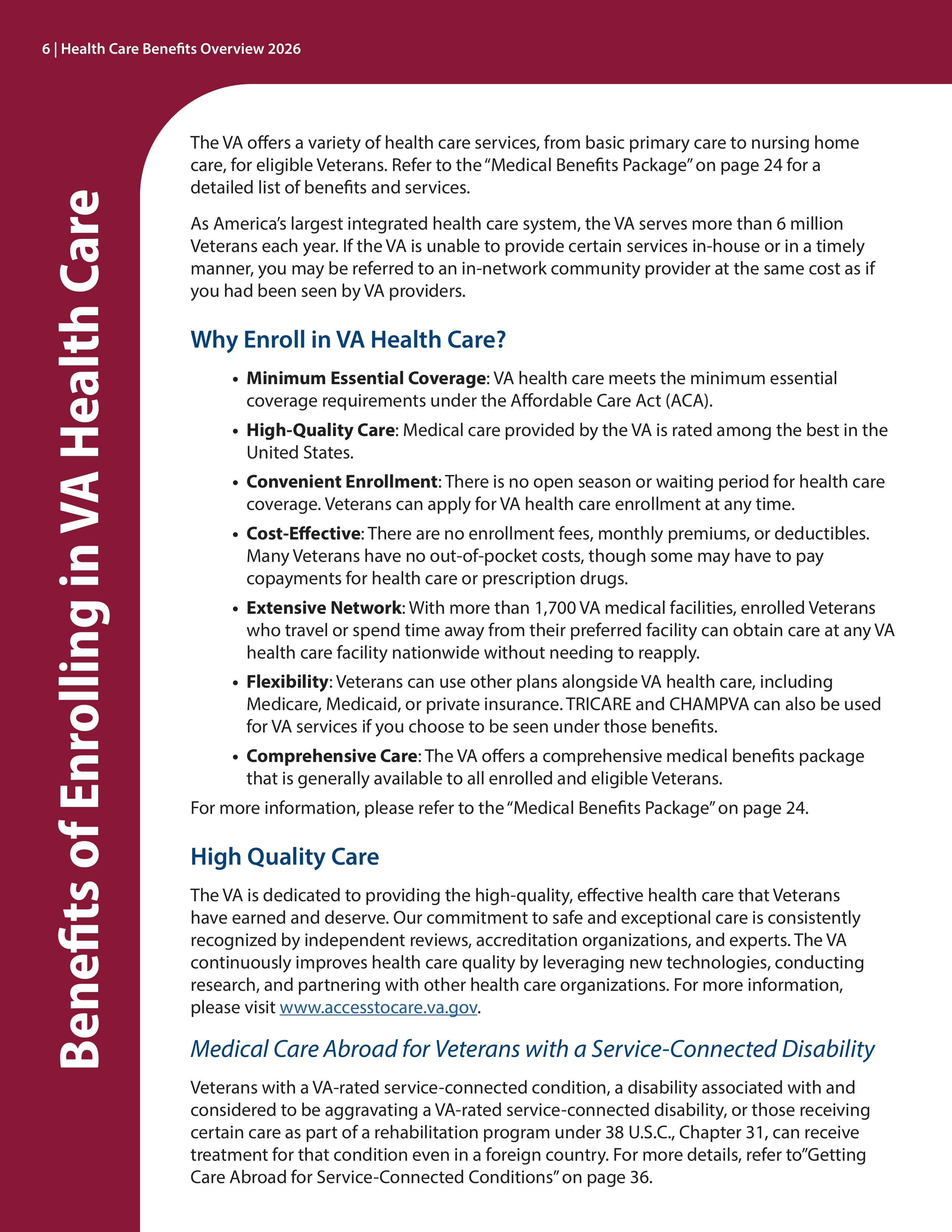 VA Veterans Health Benefits Handbook — page 8