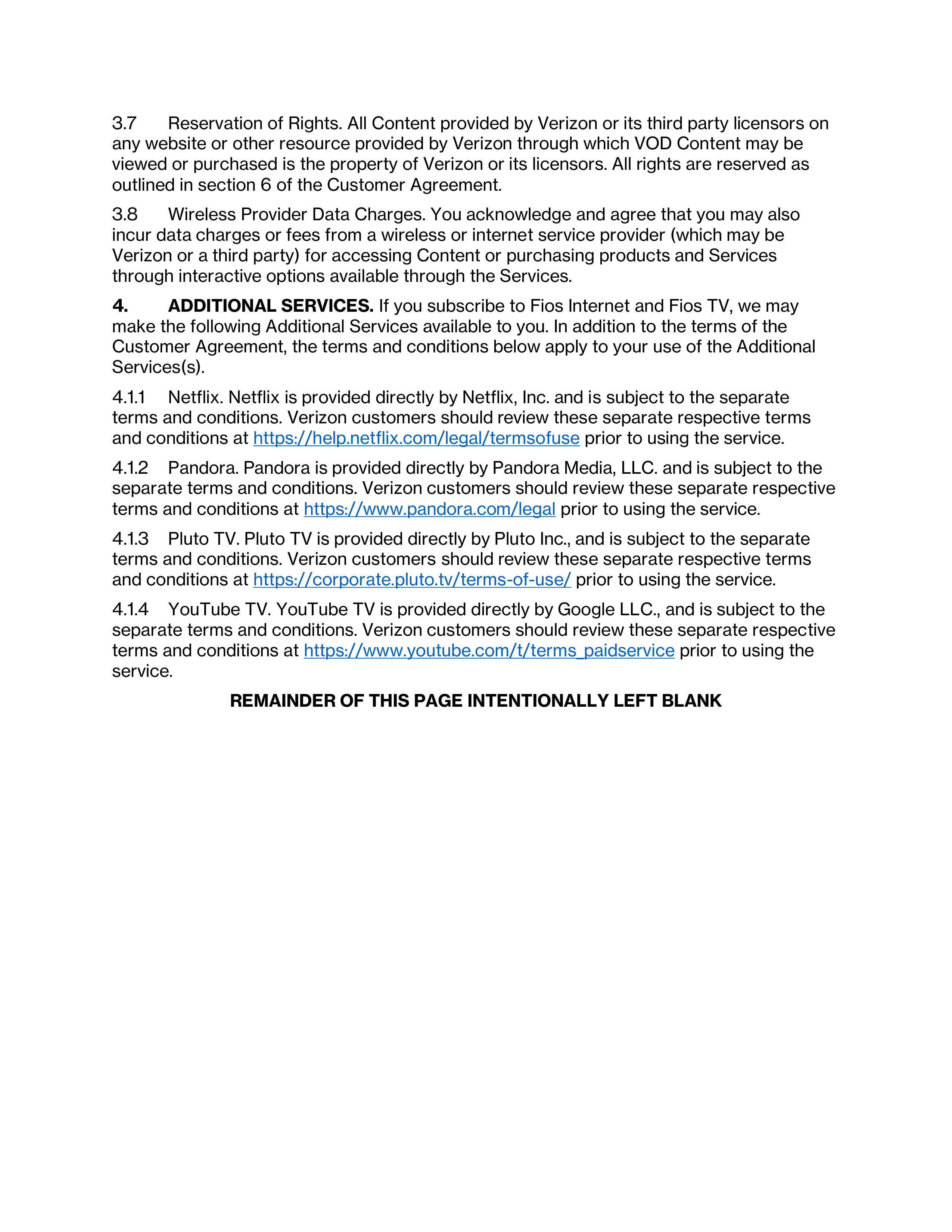 VERIZON CUSTOMER AGREEMENT — page 36