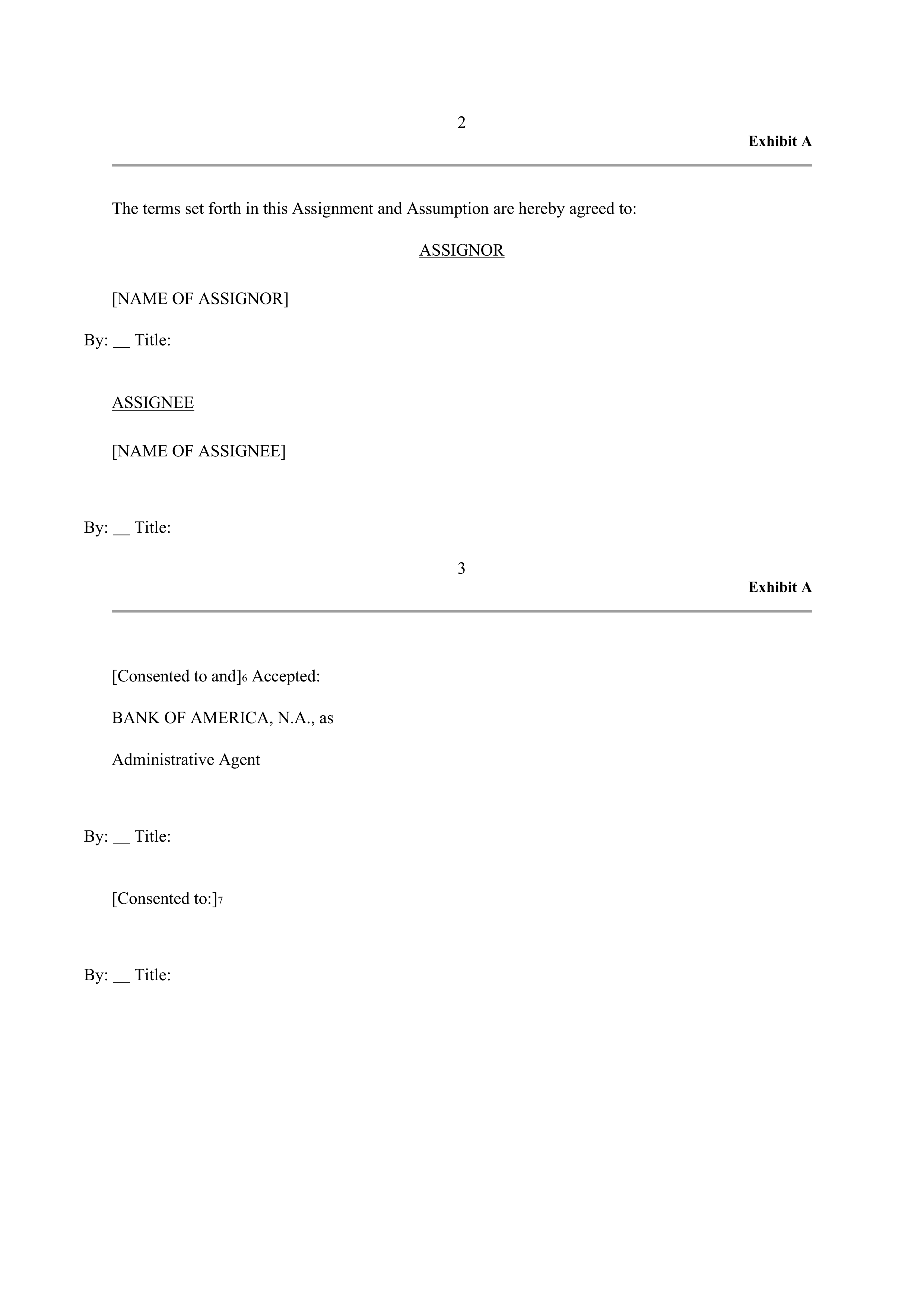 VISA AMENDED AND RESTATED FIVE YEAR REVOLVING CREDIT AGREEMENT — page 106