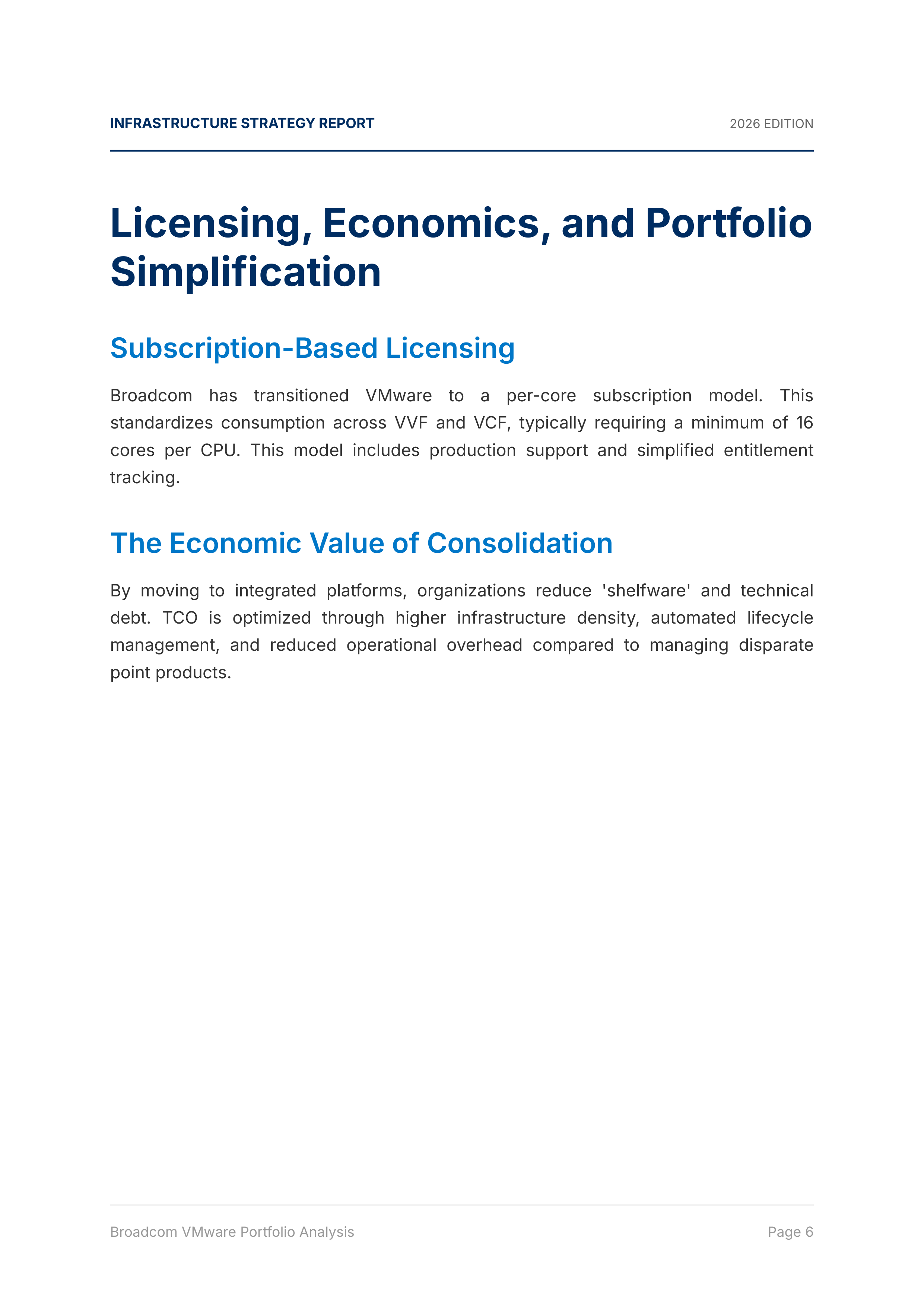VMware Cloud Foundation & vSphere Infrastructure Portfolio — page 6