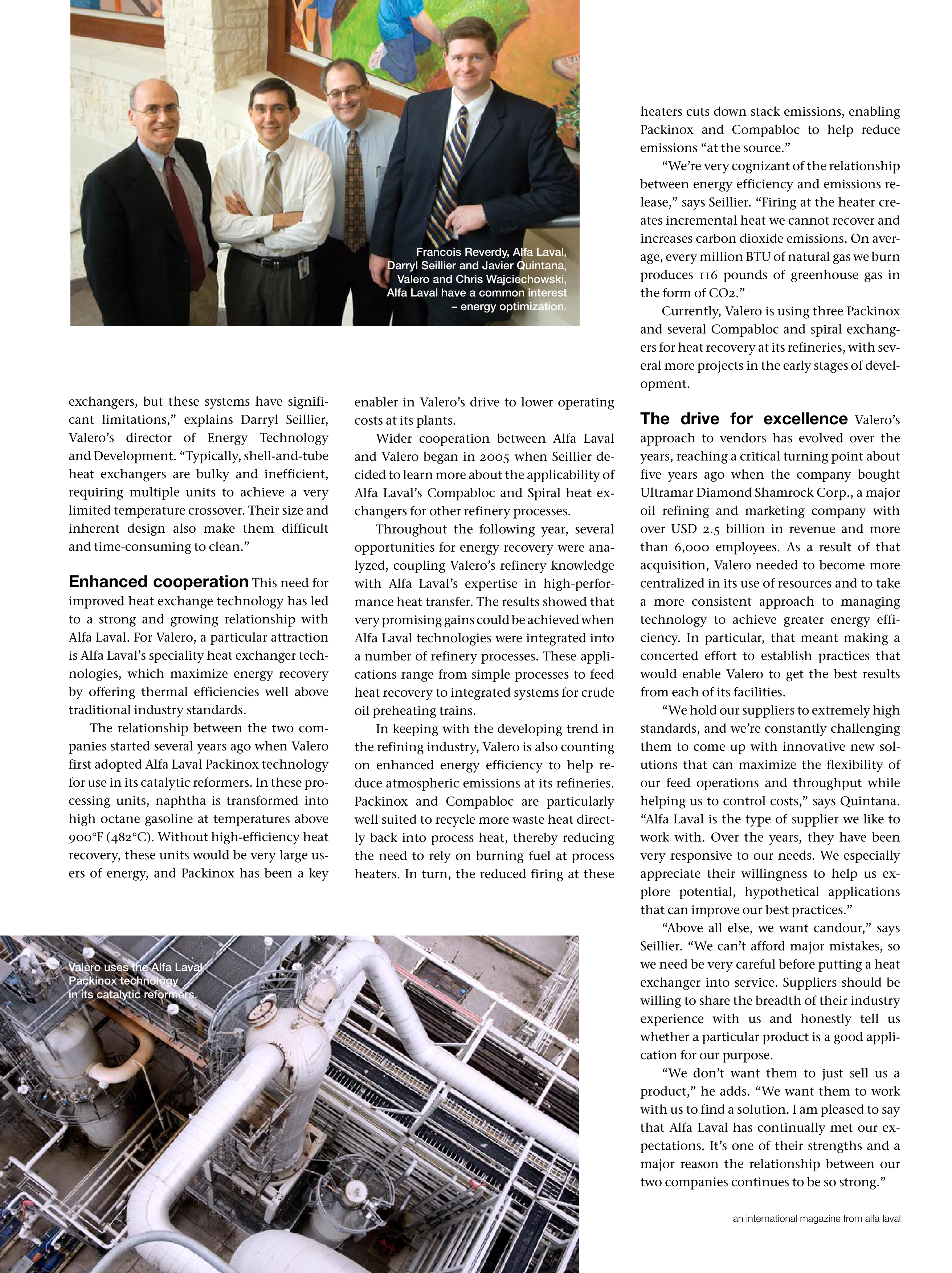 Valero Oil Refining Magazine — page 3