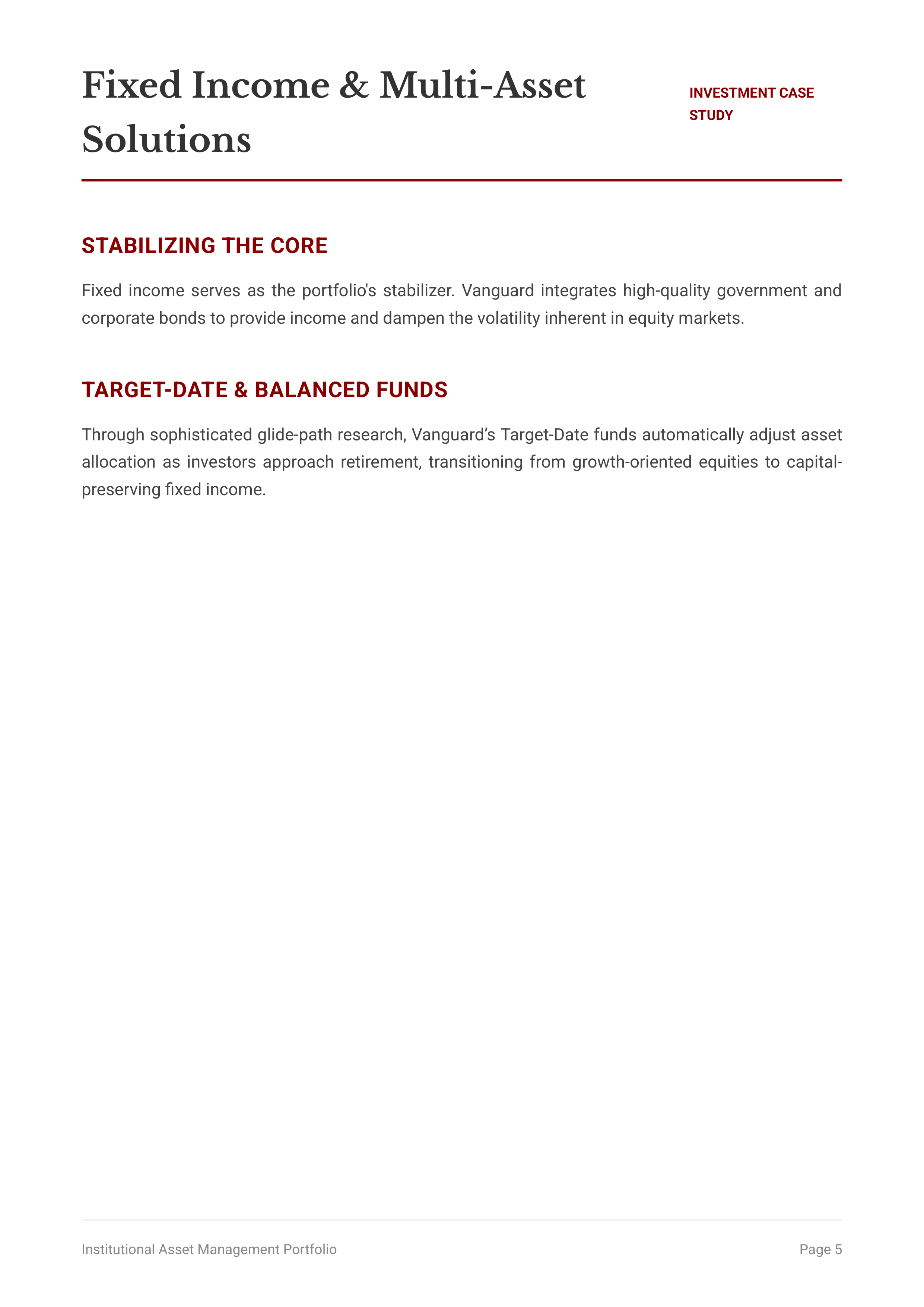 Vanguard Group All-Market Investment Portfolio — page 5