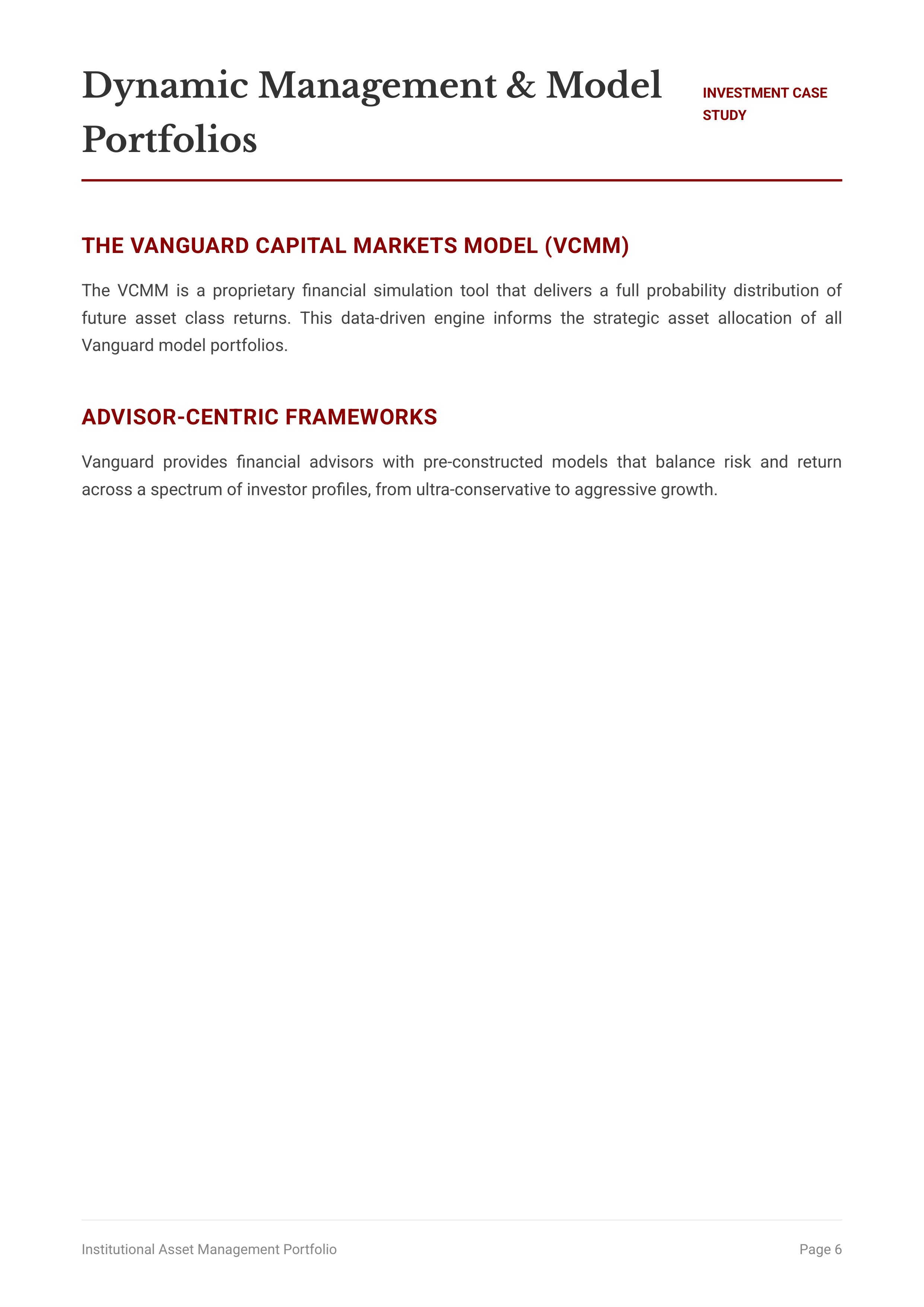 Vanguard Group All-Market Investment Portfolio — page 6