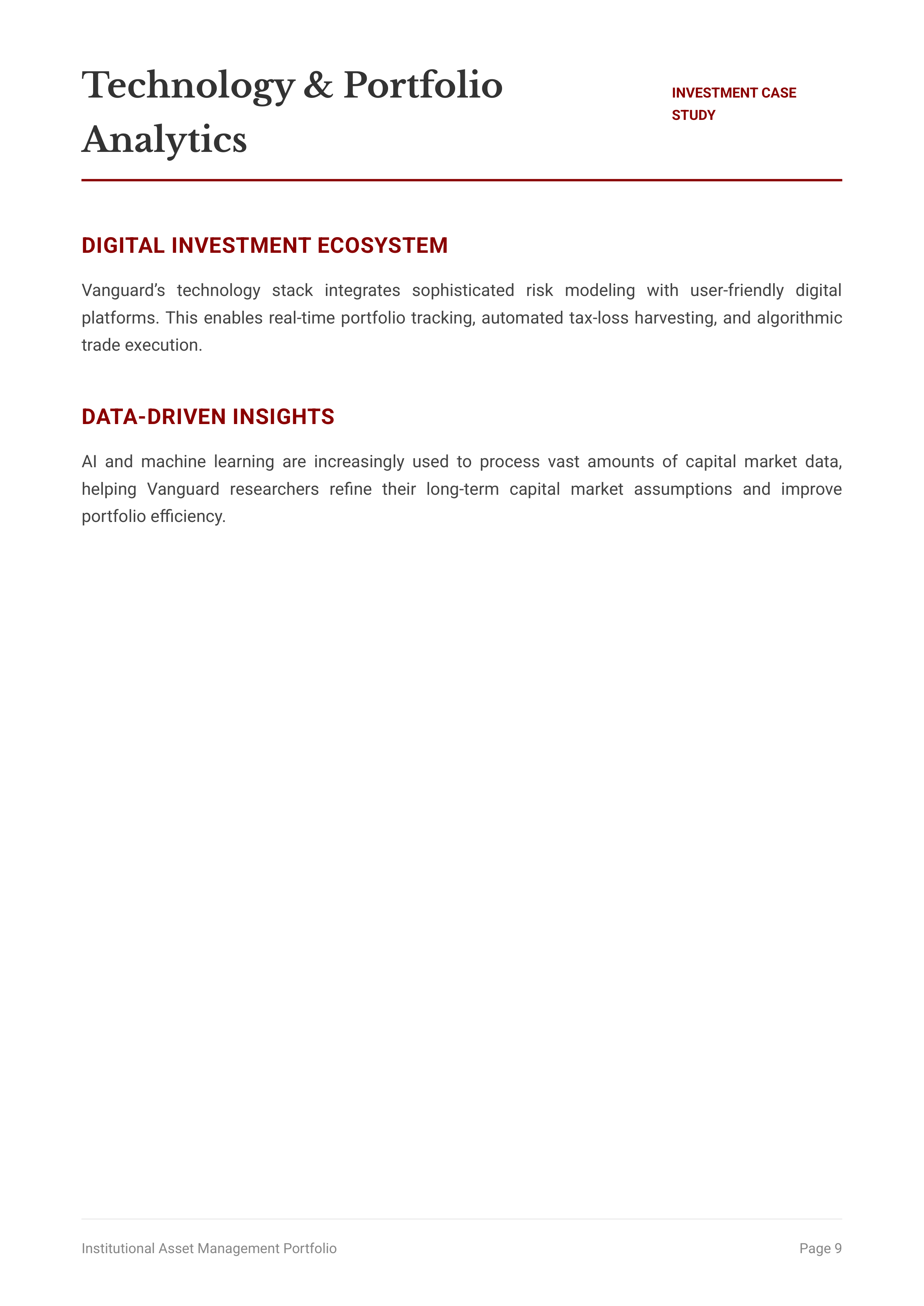 Vanguard Group All-Market Investment Portfolio — page 9